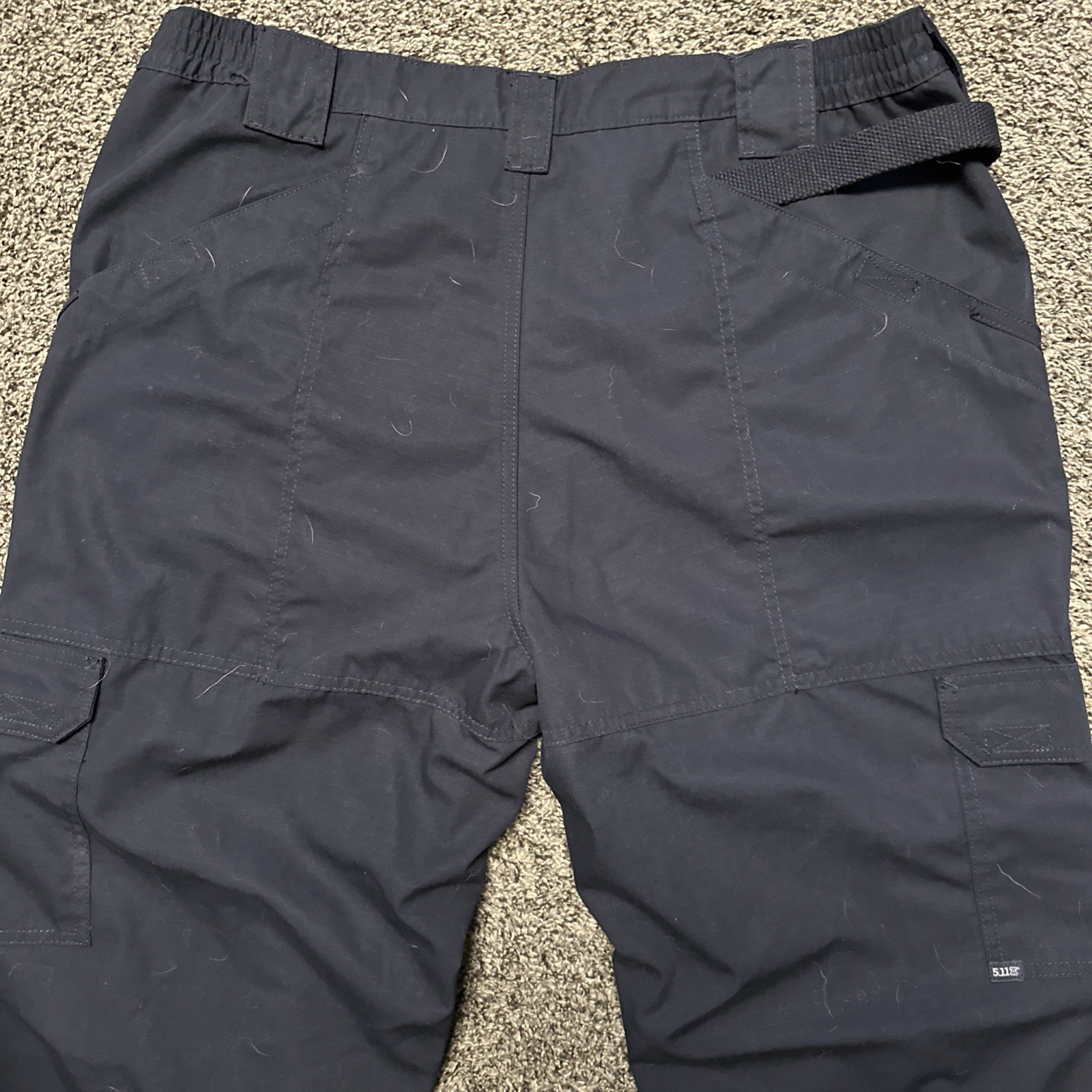 5.11 Tactical Stryke Pants Men 40×32 Black Poly Cotton Outdoors Ripstop Utility