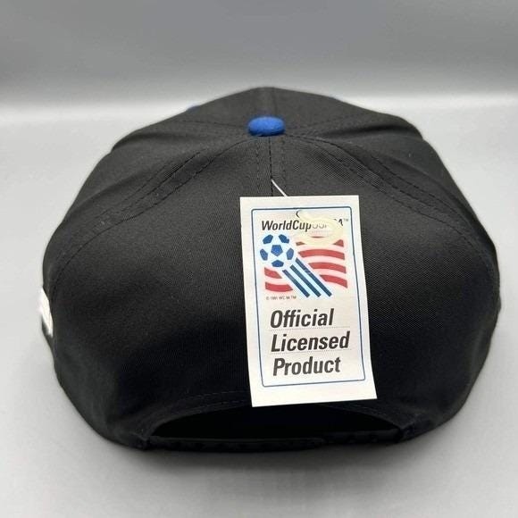 Vintage World Cup USA Hat Men 1994 Soccer Sverige Twins Enterprise Snap Back New