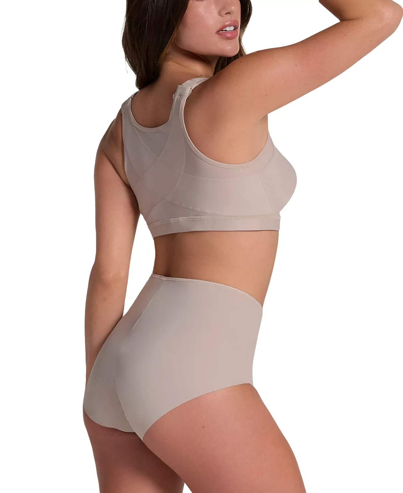 Leonisa Multi Functional Back Support Posture Corrector Wireless Bra 42DD 42 DD