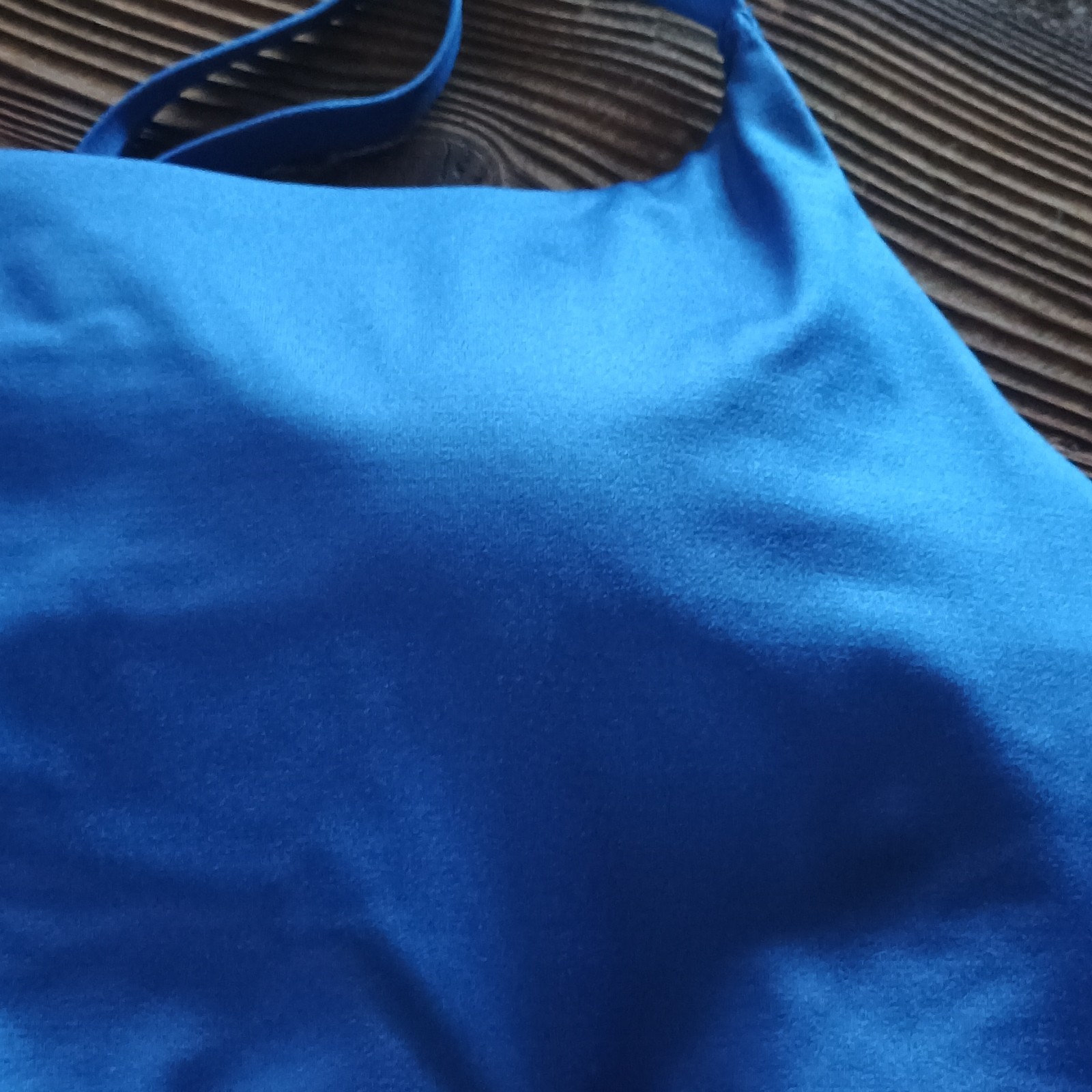 OFFLINE by Aerie Blue Wireless Sports Bra Pullover Normal Strap Size S