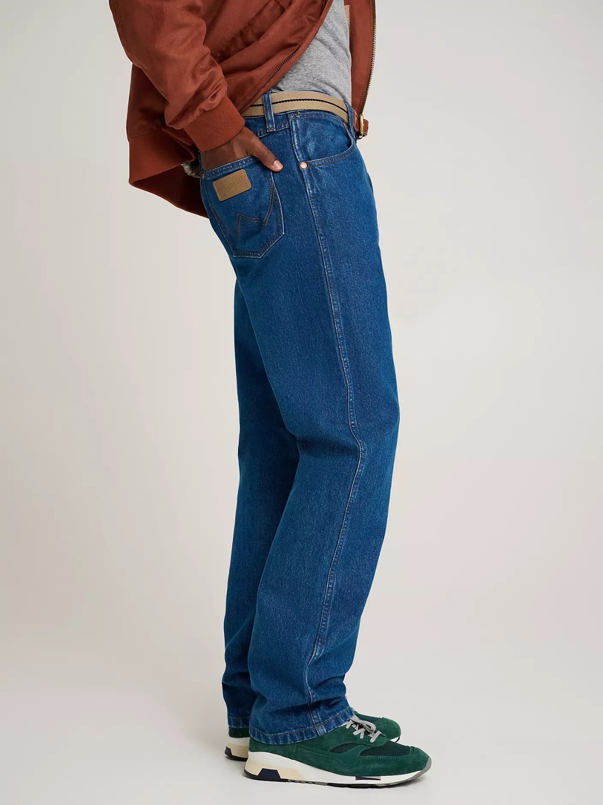 Wrangler x Stranger Things 13MWZ Cowboy Cut Jeans Dark Indigo 14.25 oz. Denim