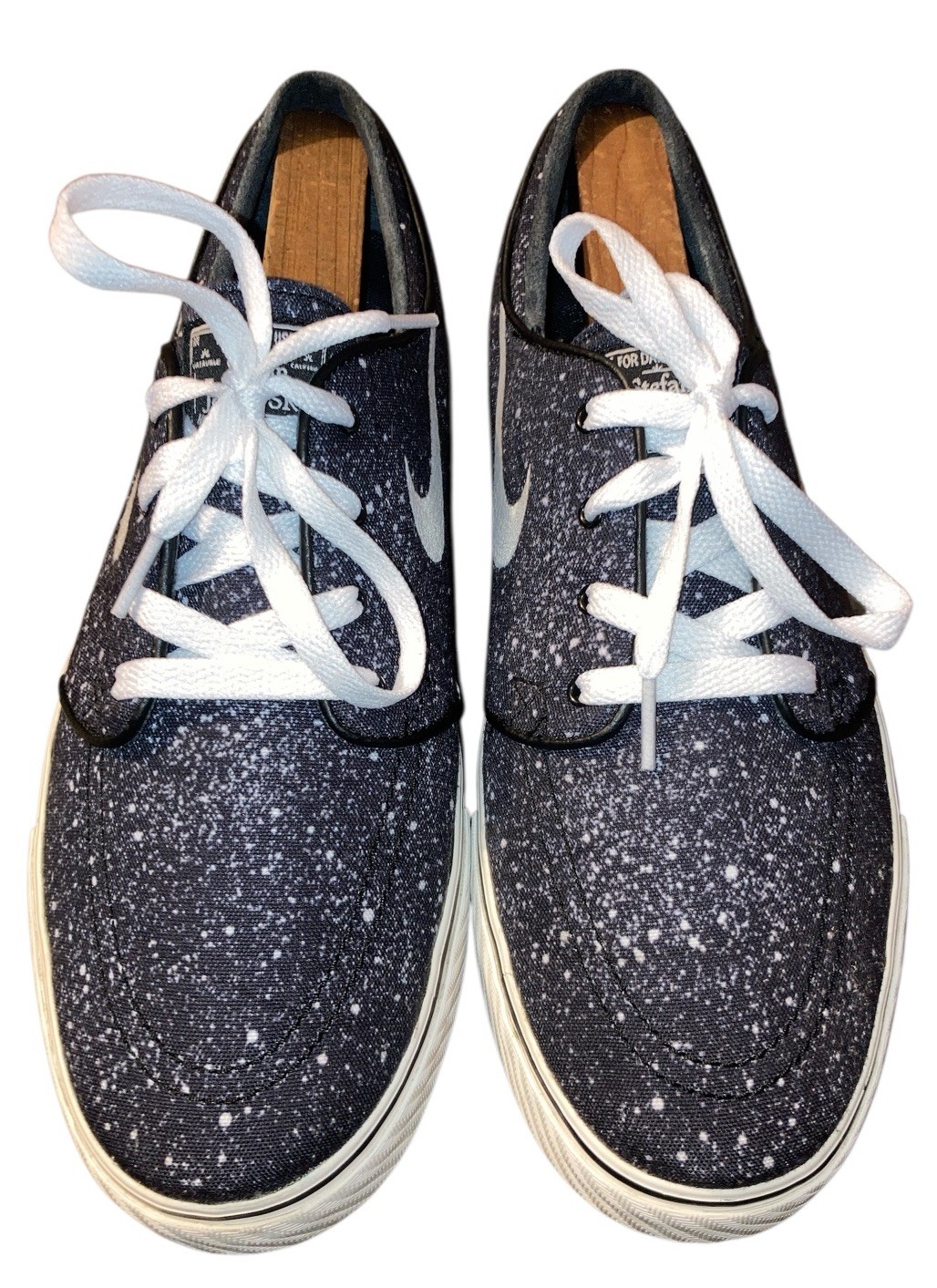 Nike Sb Zoom Stefan Janoski “Splatter” Black Ivory 375361-012 Men’s Size 10.5 US
