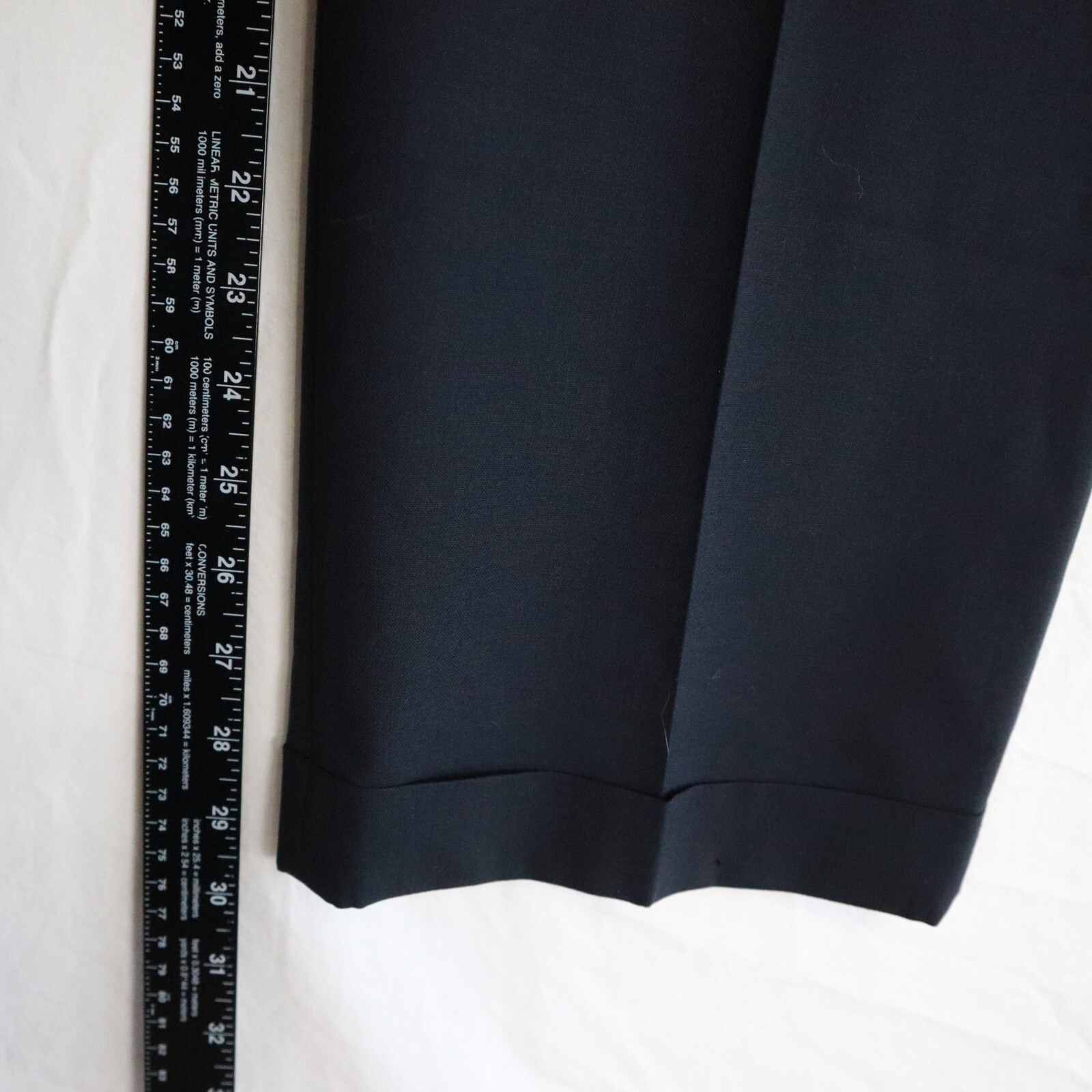 Lauren Ralph Lauren Pants Mens 36×30 Wool Total Comfort Dress Suit Pleated Blue