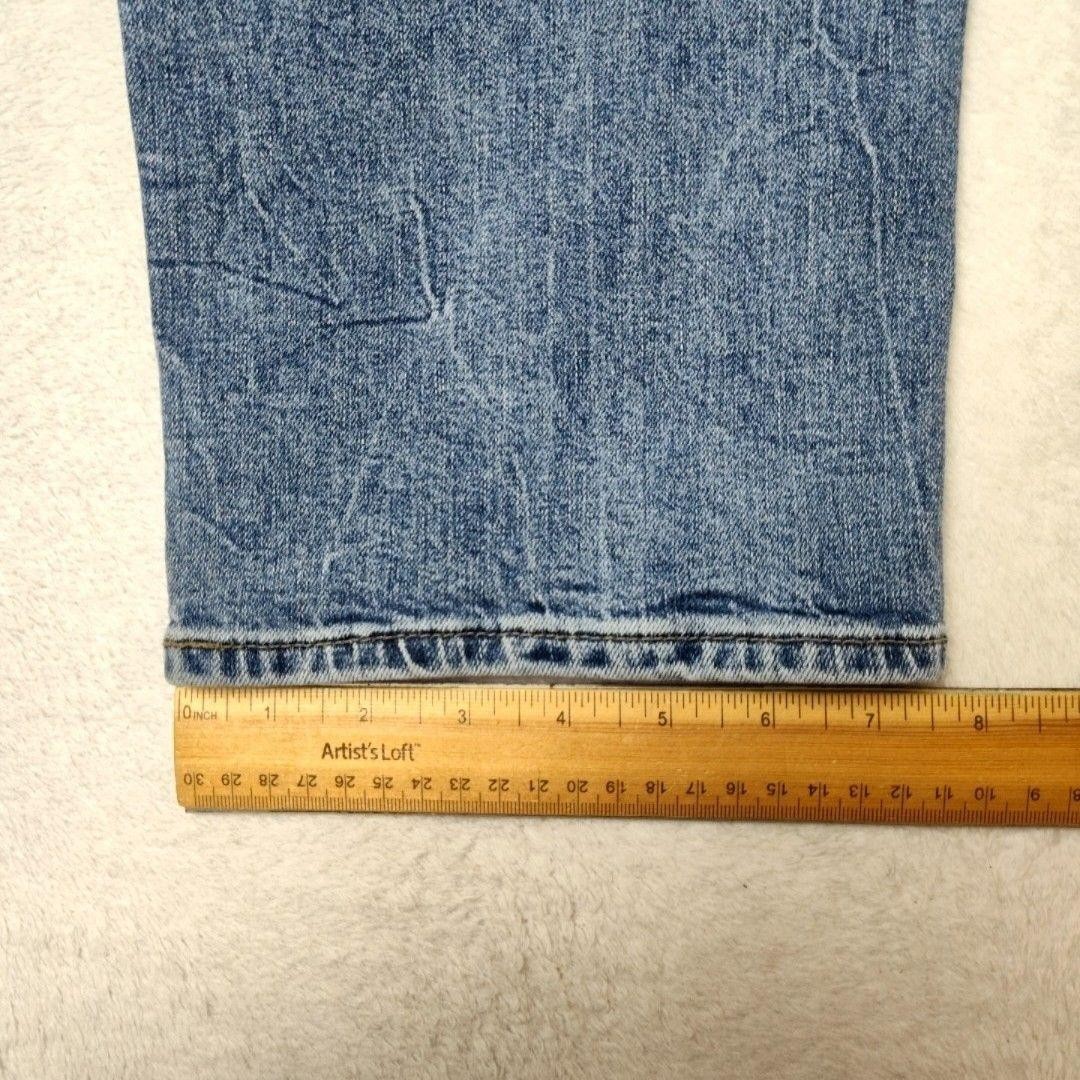 Abercrombie & Fitch Jeans Mens 33×30 Blue Athletic Straight Light Wash Stretch