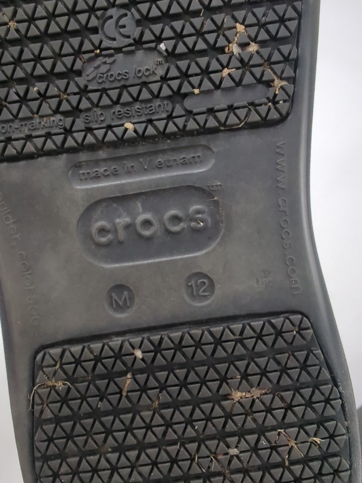 Crocs At Work Men’s Bistro Chef Clogs 10075-001 Black Size