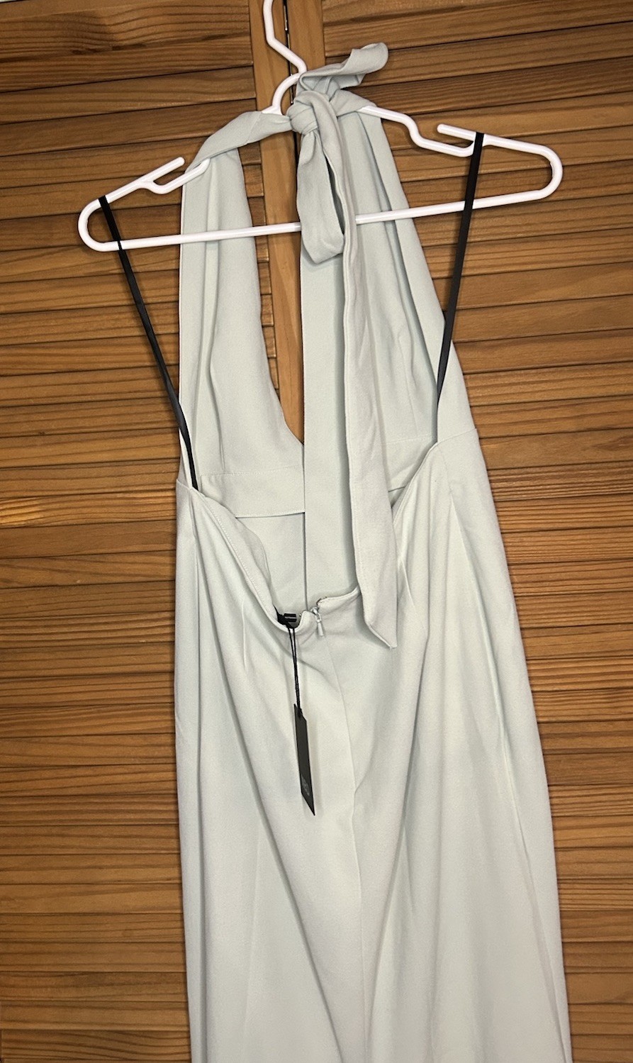 NBD Jenny From The Block Halter Maxi Gown Dress Mint Size M