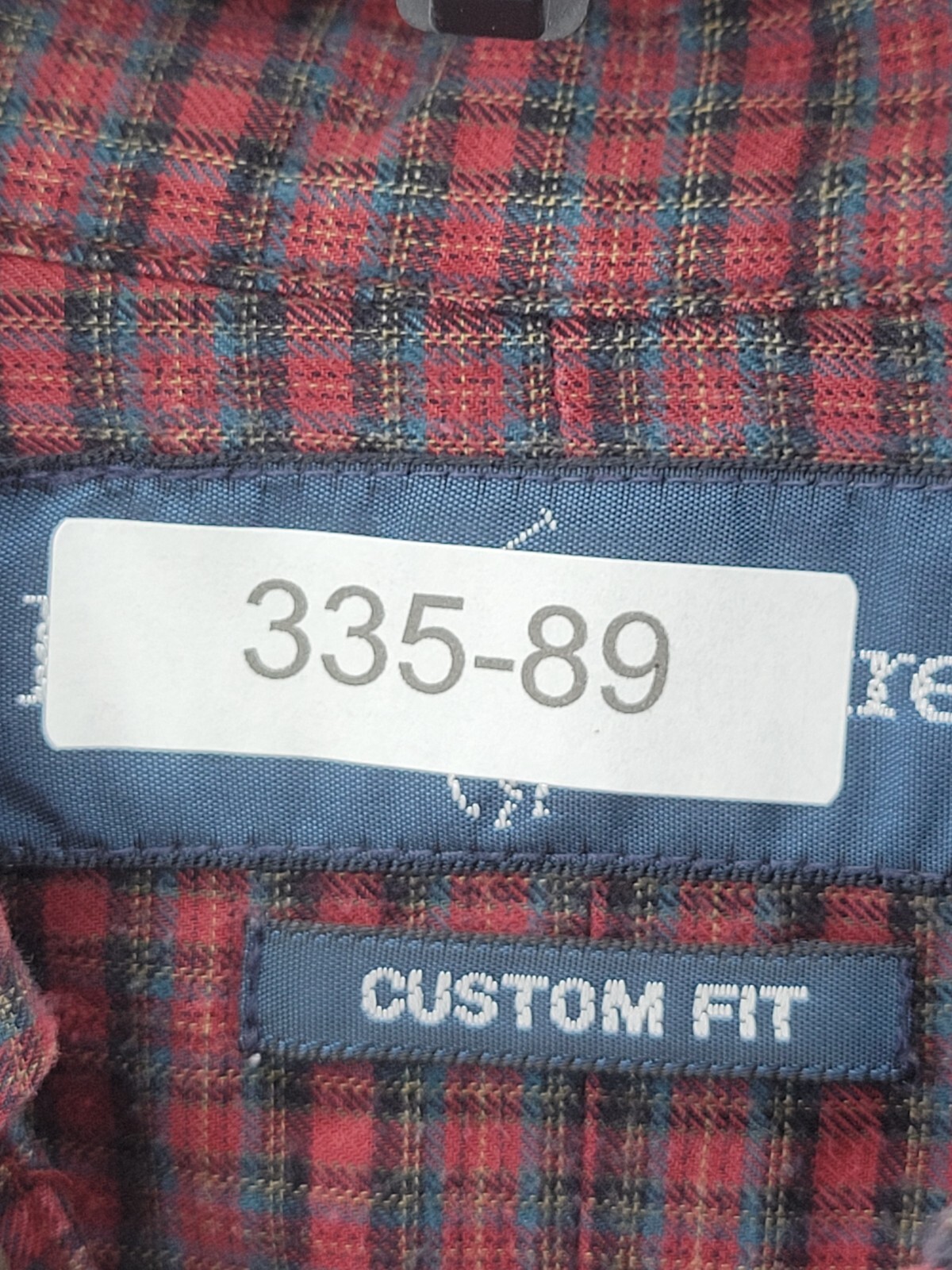 Ralph Lauren Shirt Mens XL Red Plaid Custom Fit Button Down Pony Long Sleeve