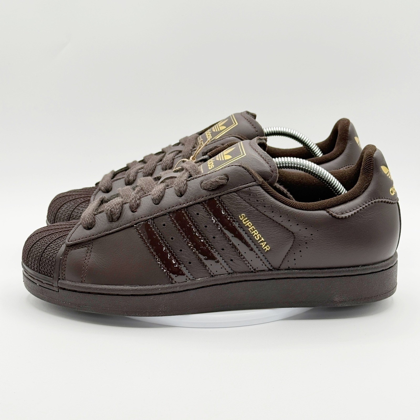 Adidas Superstar 2 Mens Size 12 Aurora Coffee Brown Gold KH9180 – New