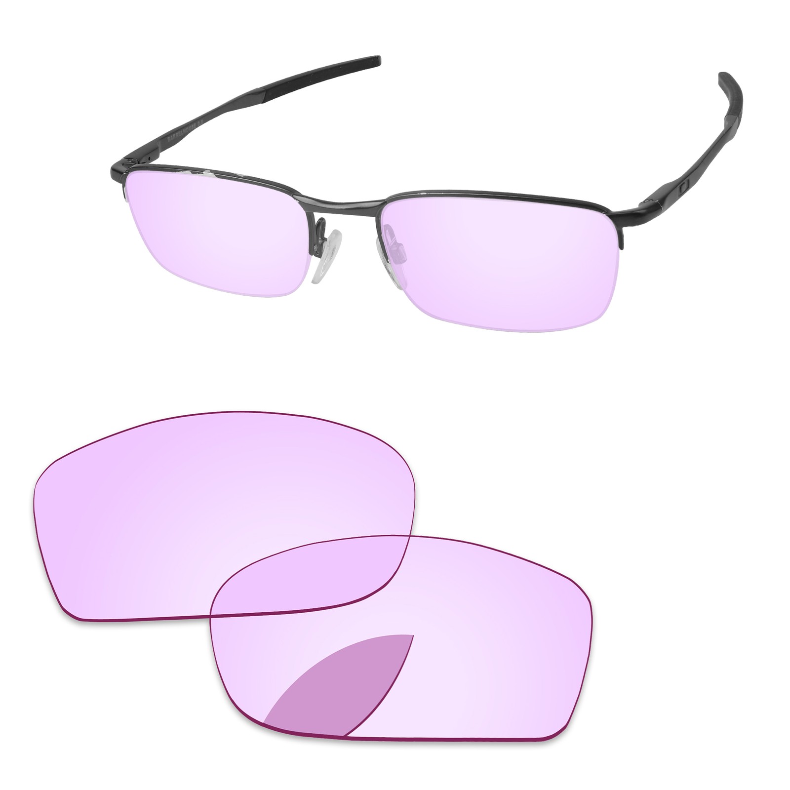 Lenslog Polarized Replacement Lenses For-Oakley Barrelhouse 0.5 OX3174 53mm