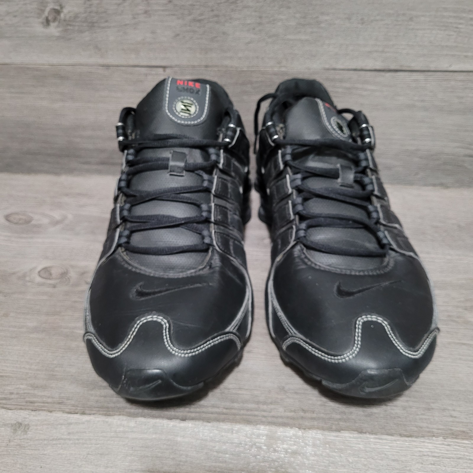 2014 Nike Shox NZ Mens Sz 12 Varsity Red Black 378341-017