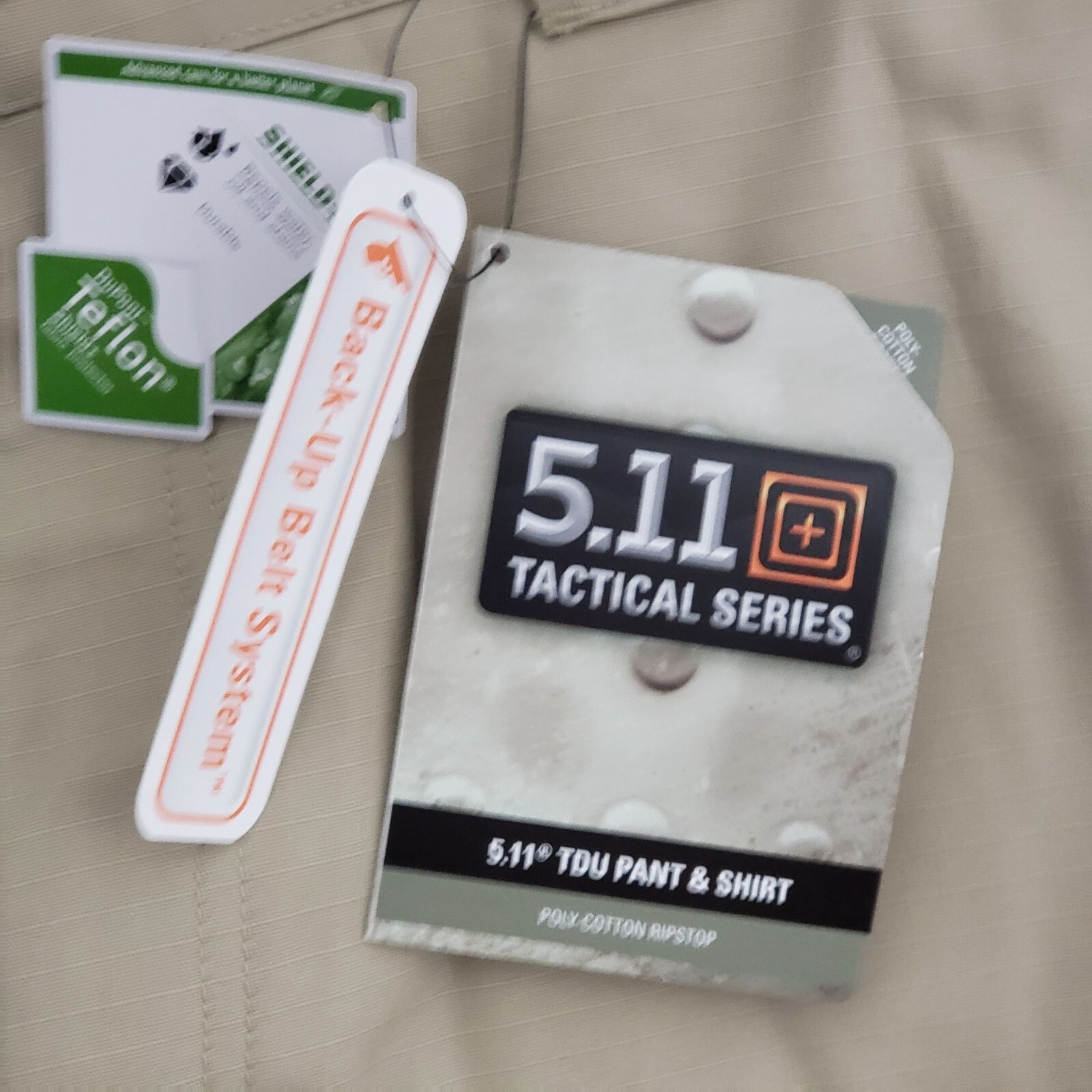 5.11 Tactical Series TDU Pants Poly Cotton Ripstop XL Short New with Tags