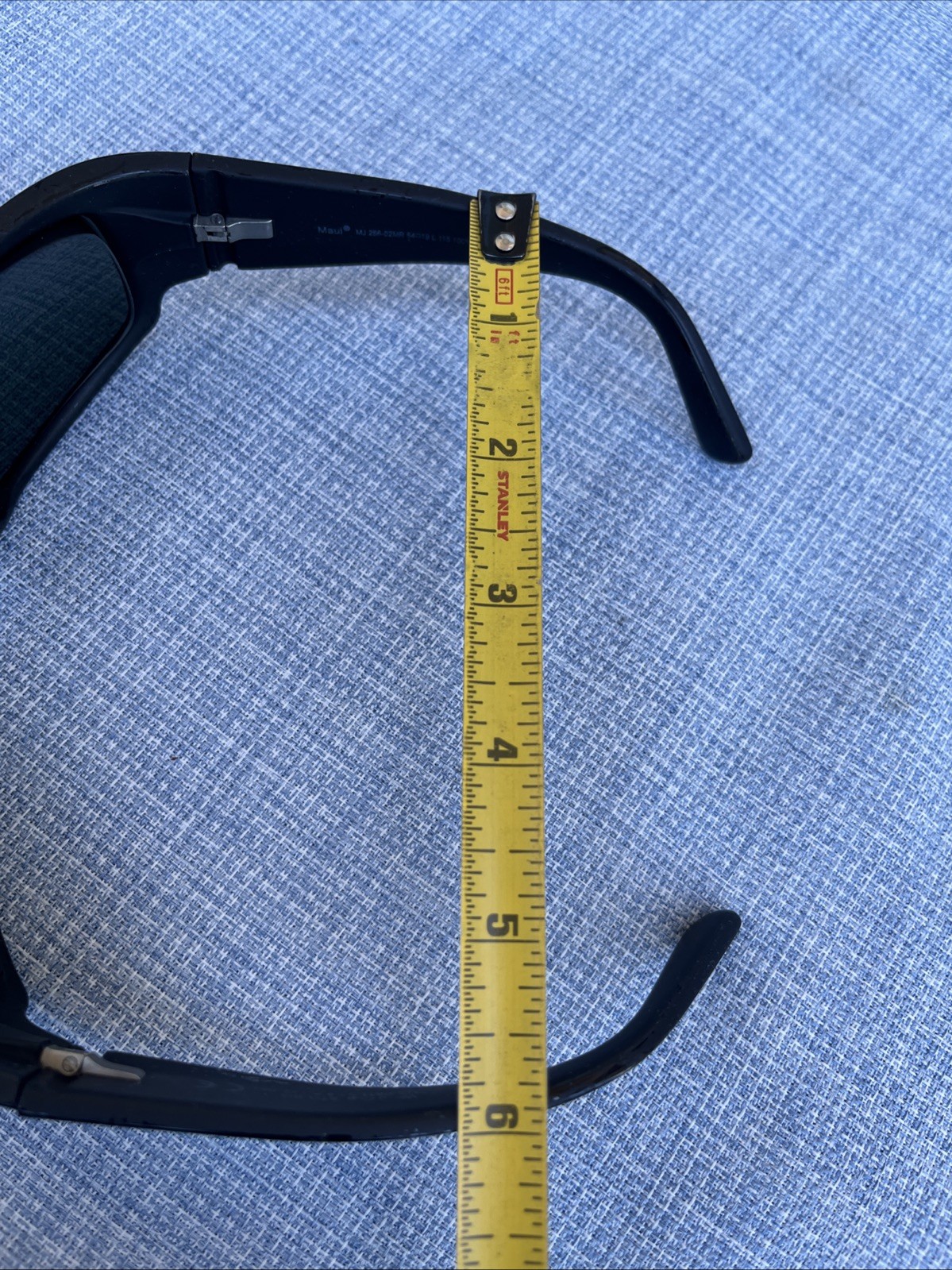 Maui Jim Sunglasses MJ266-02MR World Cup STG BG Black Lenses Matt Made In Italy