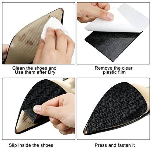 10 Pack Non-Slip Shoe Sole Protector Shoe Bottom Pads Anti Slip Shoe Grips