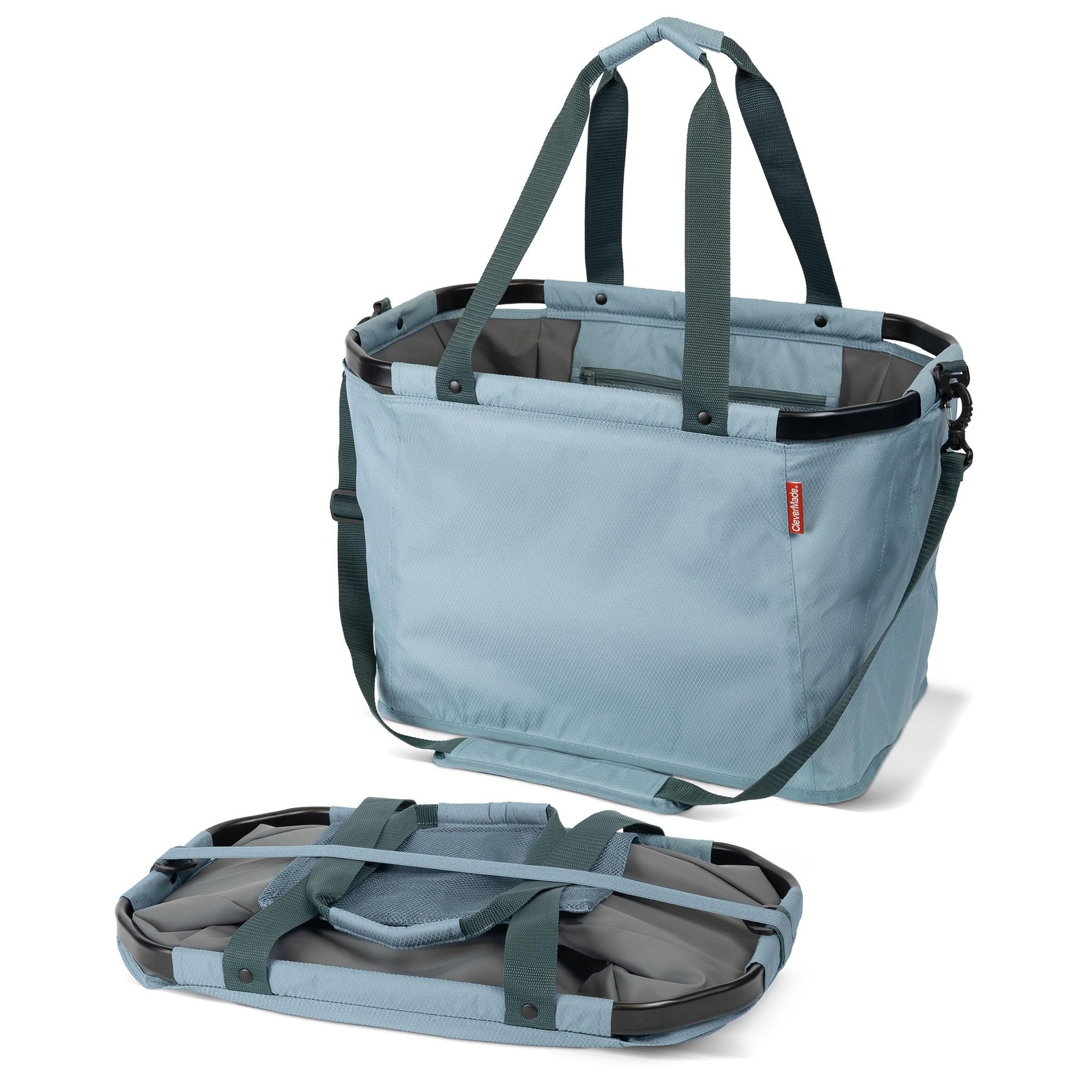 Gear Hauler Pro Collapsible Outdoor Tote with Aluminum Frame, Heavy-Duty Recy…