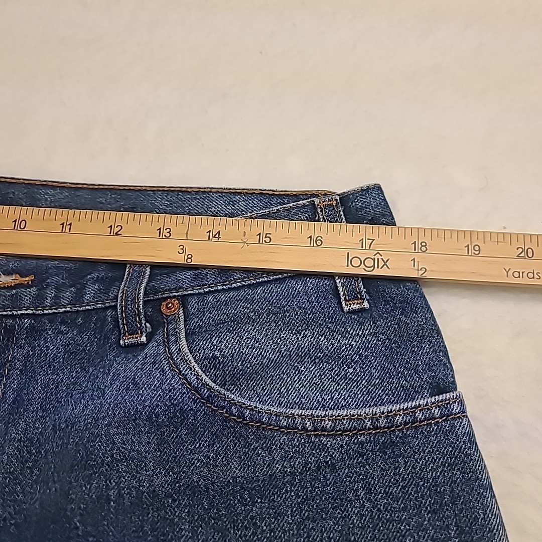 VTG Levi’s 505 Jeans Straight Blue Denim Mens 36×30 Faded Fits 34.5x 30 USA 90’s