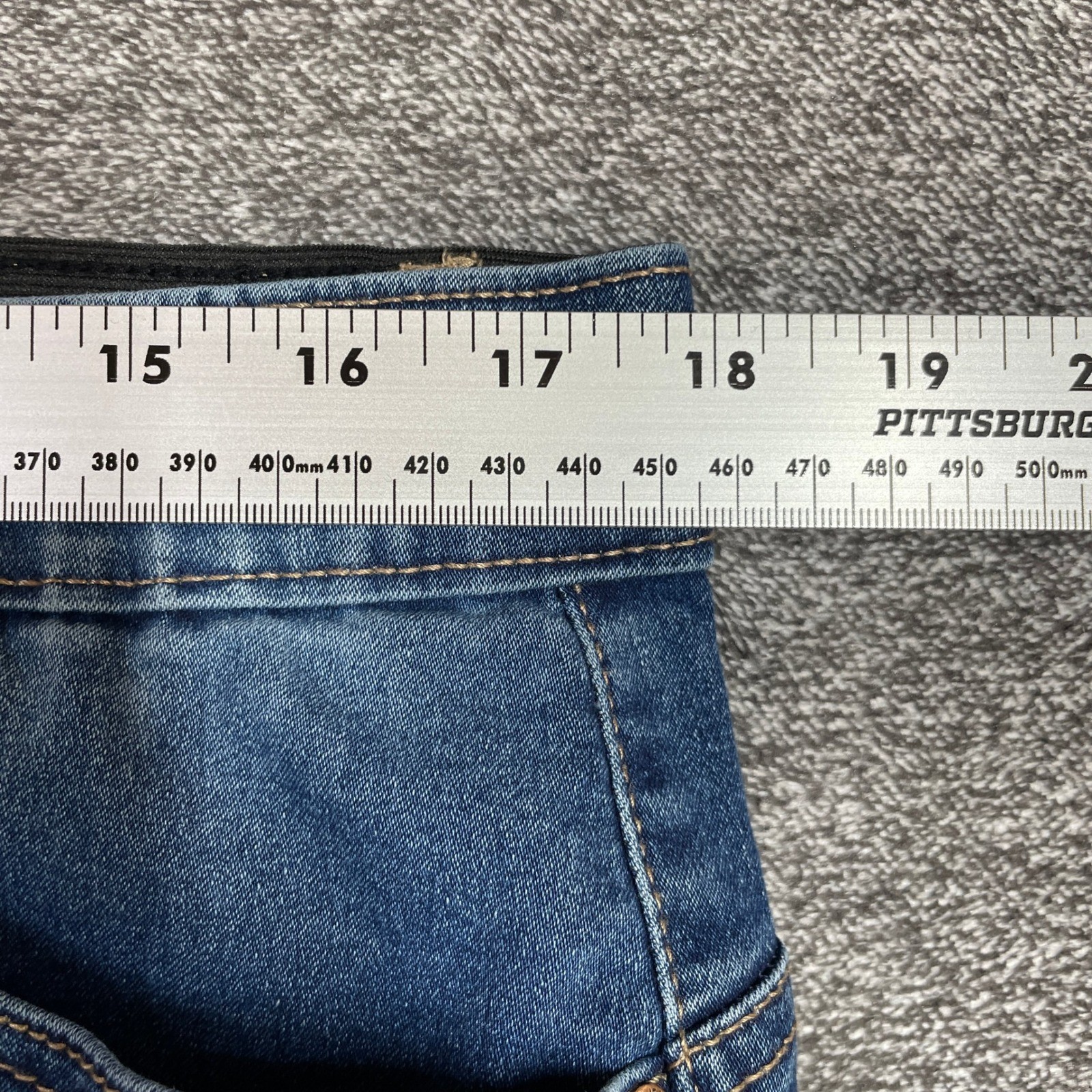 Angels Forever Young Jeans Womens 14/32 Everluxe Sculpt Skinny Blue High Rise