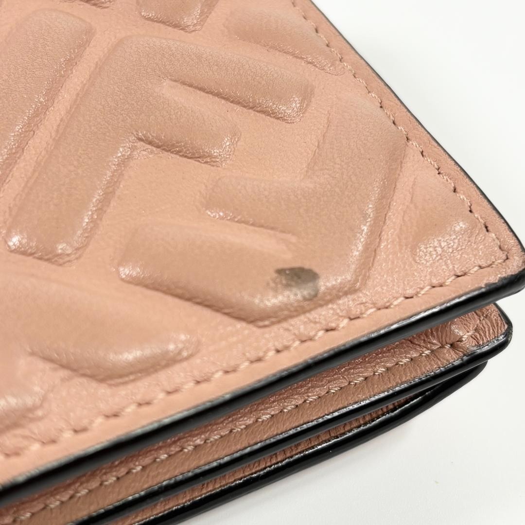 Excellent Condition Fendi Compact Wallet Brand Mini Wallet Stylish Cute