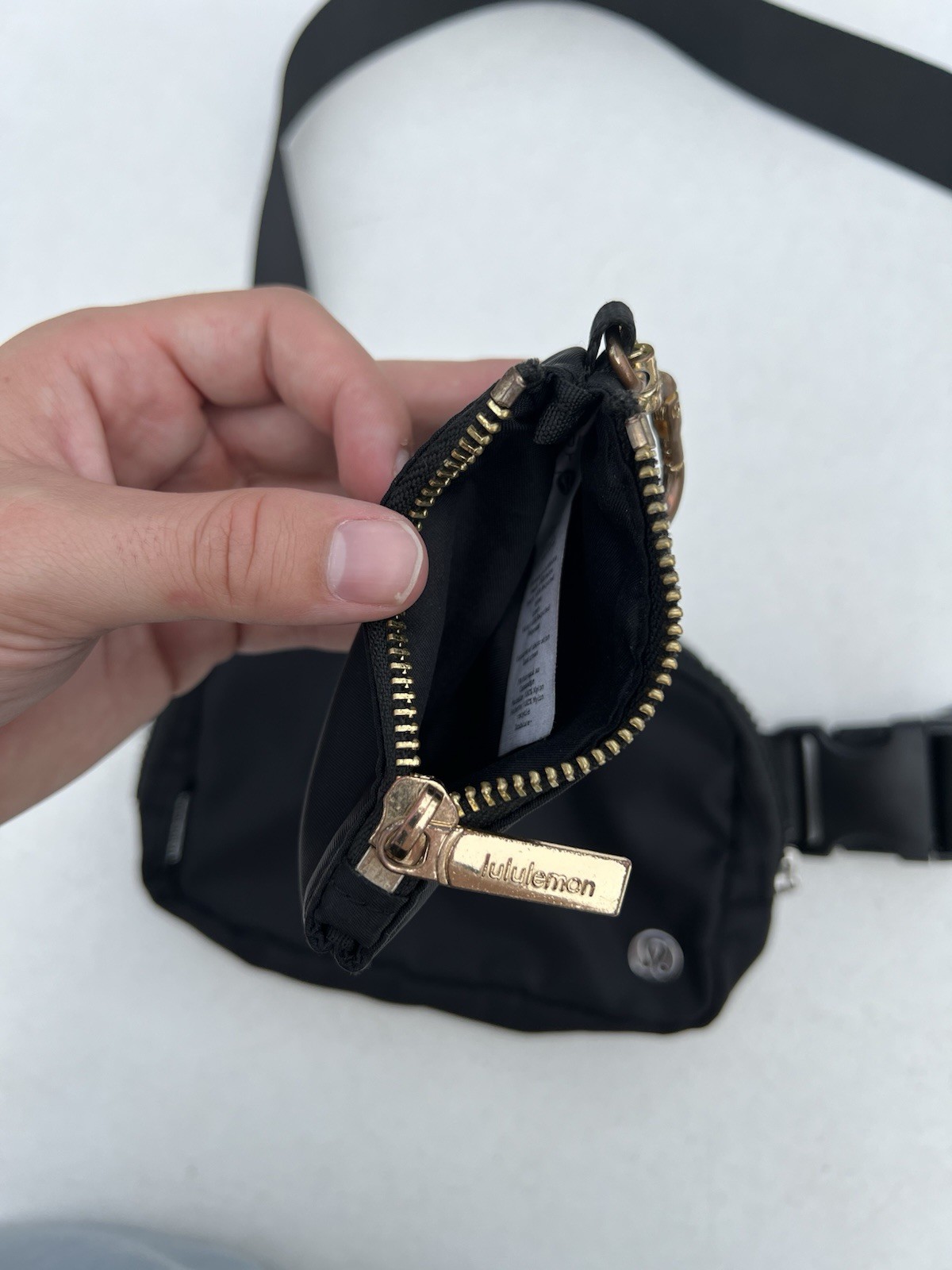 Lululemon Everywhere Belt Bag + Coin Pouch Black Crossbody