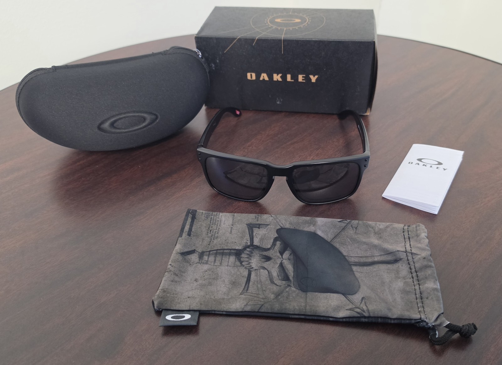Oakley SI Holbrook Matte Black American Flag Prizm