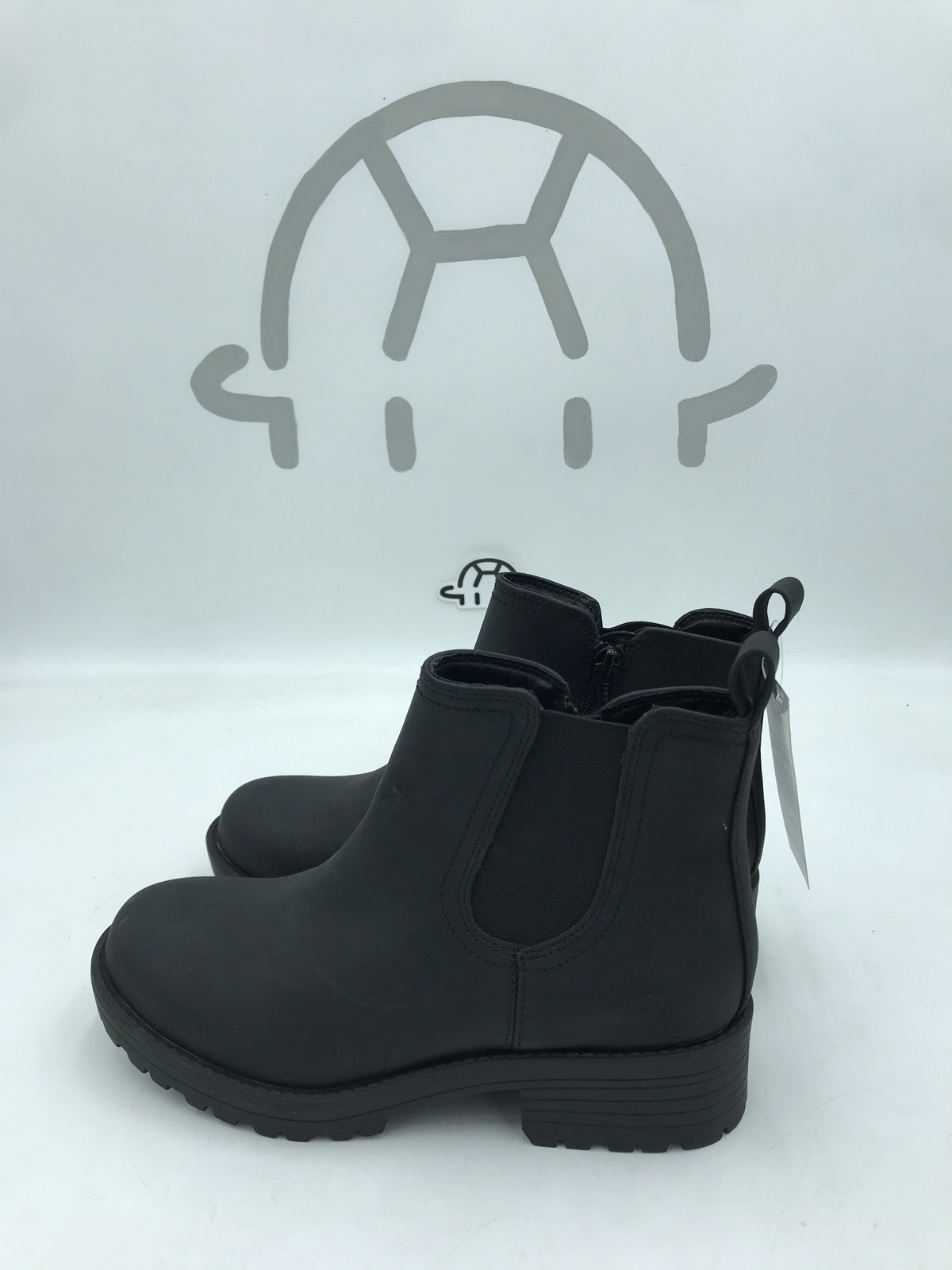 Buffalo David Bitton Anna Chelsea Boots Women’s Black Leather