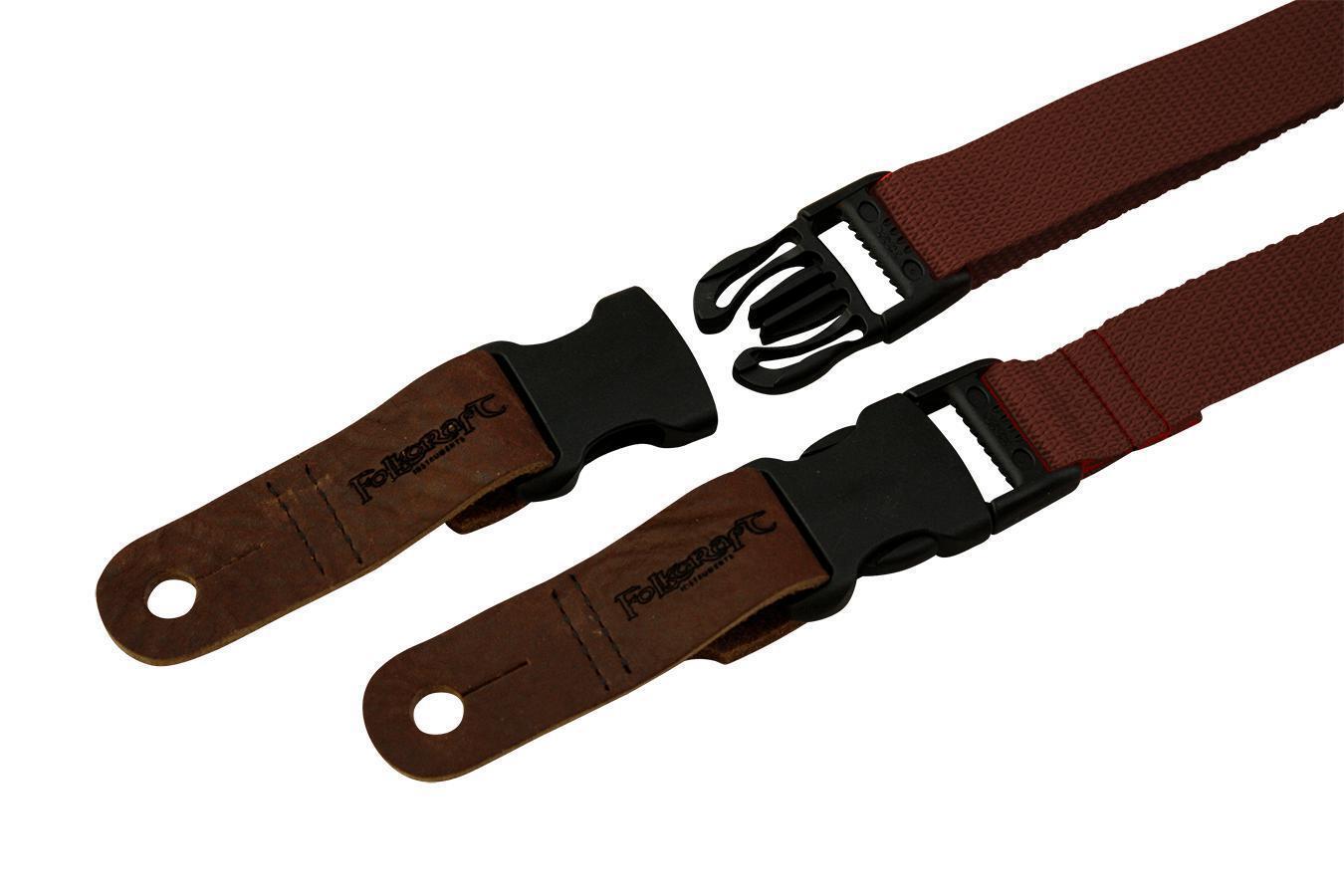 Folkcraft® Quick-Release 1″ Wide Dulcimer/Ukulele Strap, Brown