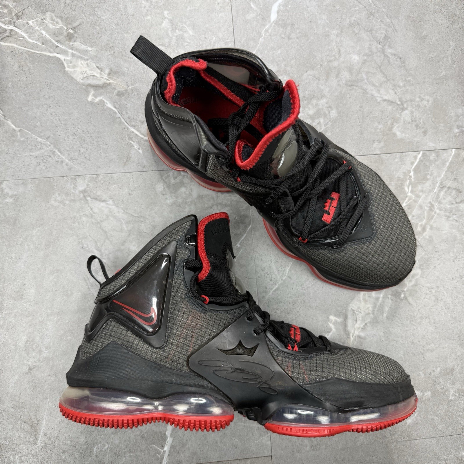2021 Nike Lebron 19 EP Bred Men’s Size 10.5 DC9340-001