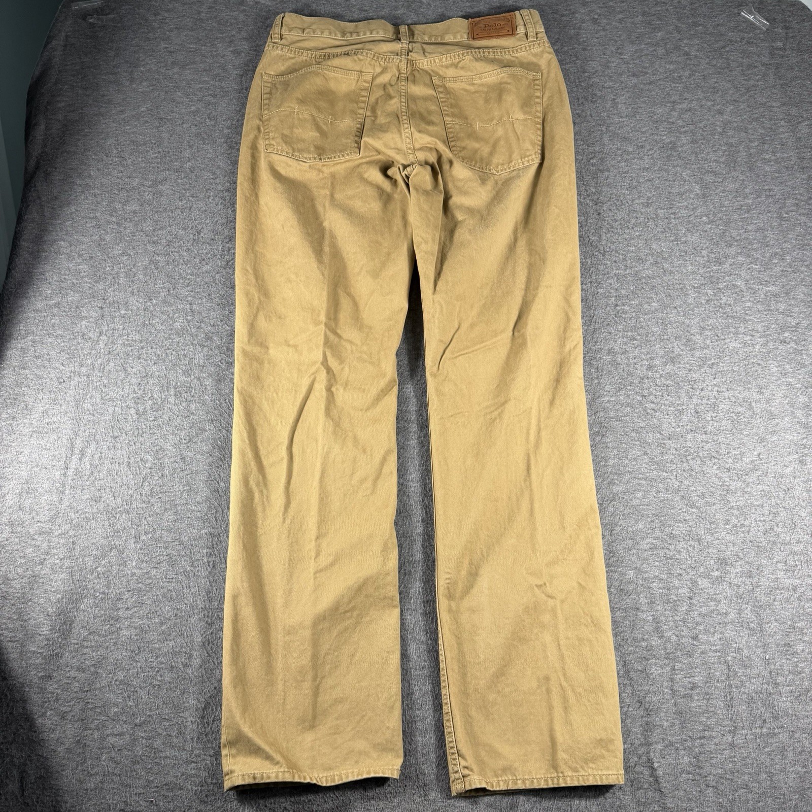 POLO Ralph Lauren Dungaree 650 Straight Men’s Jeans Tan Size 34 X 34 Preppy