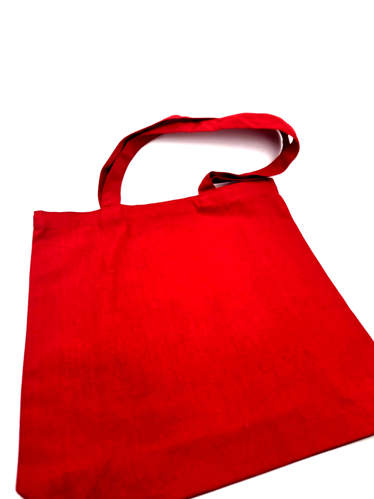 Autism Awareness Tote Bag Red 13.5×13.5in Carry Handle Graphic Canvas