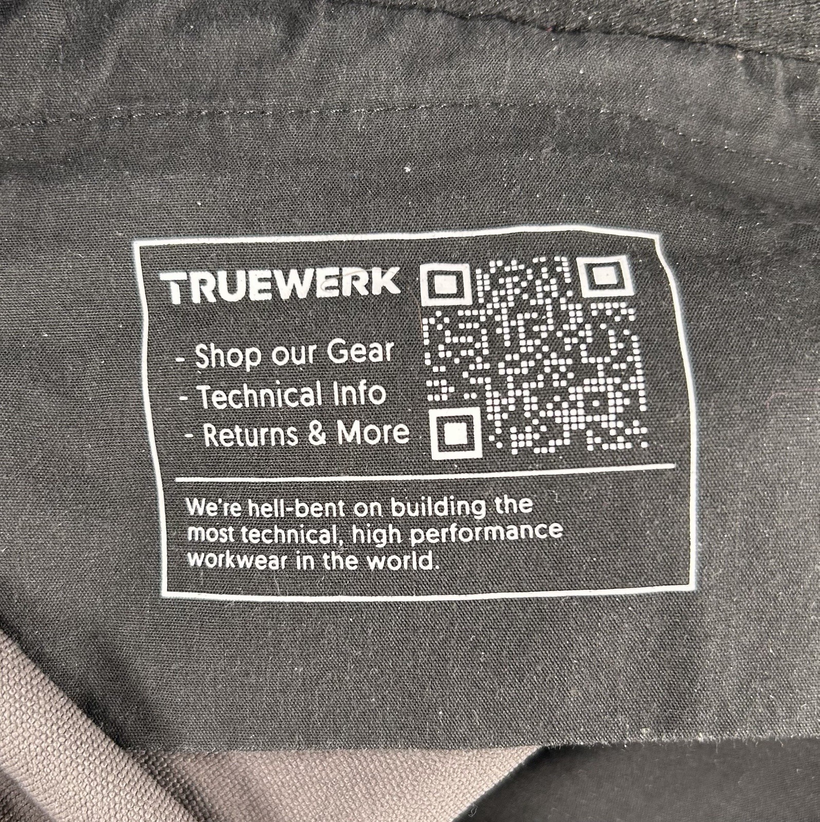 Truewerk T2 WerkPants Mens 44×29 Gray Technical Work Cargo Pants Stretch Utility