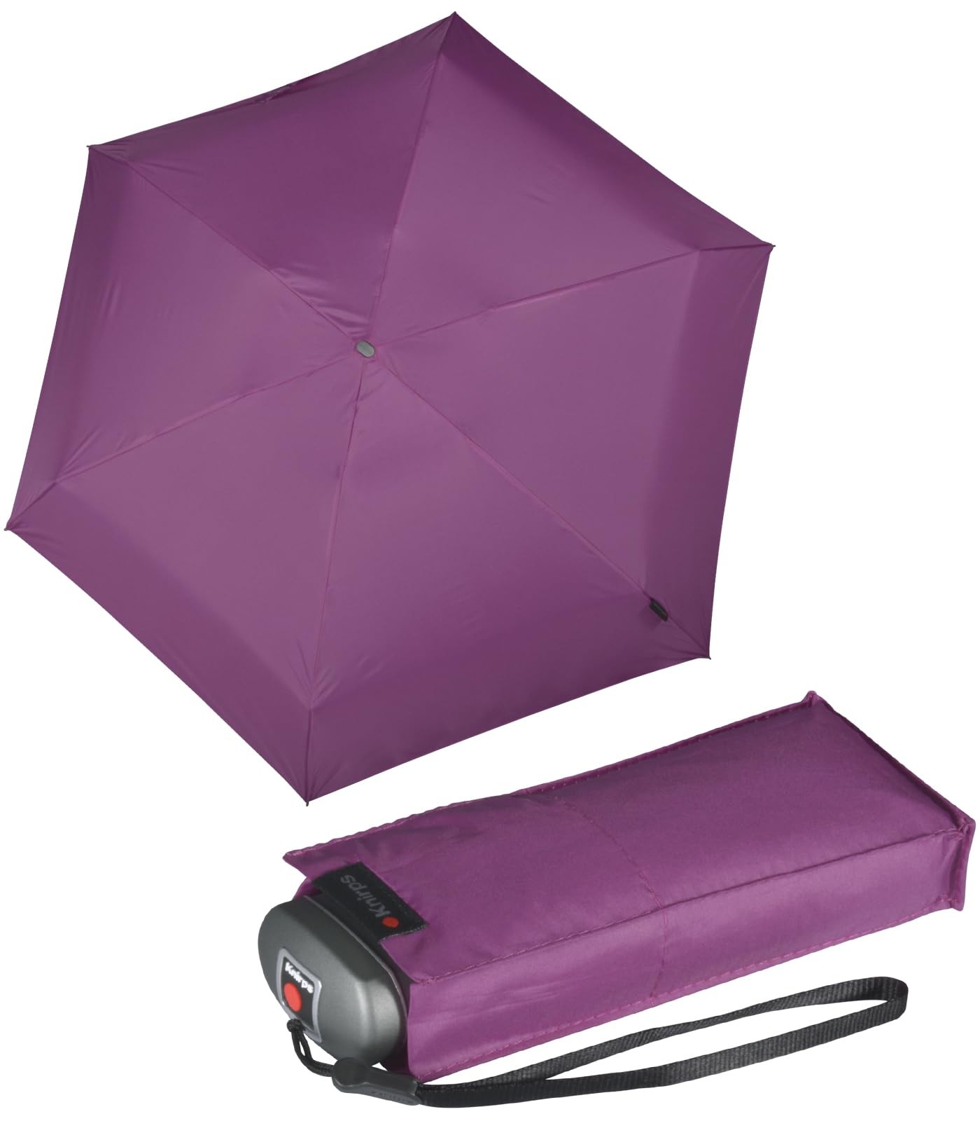 mini pocket umbrella travel berry