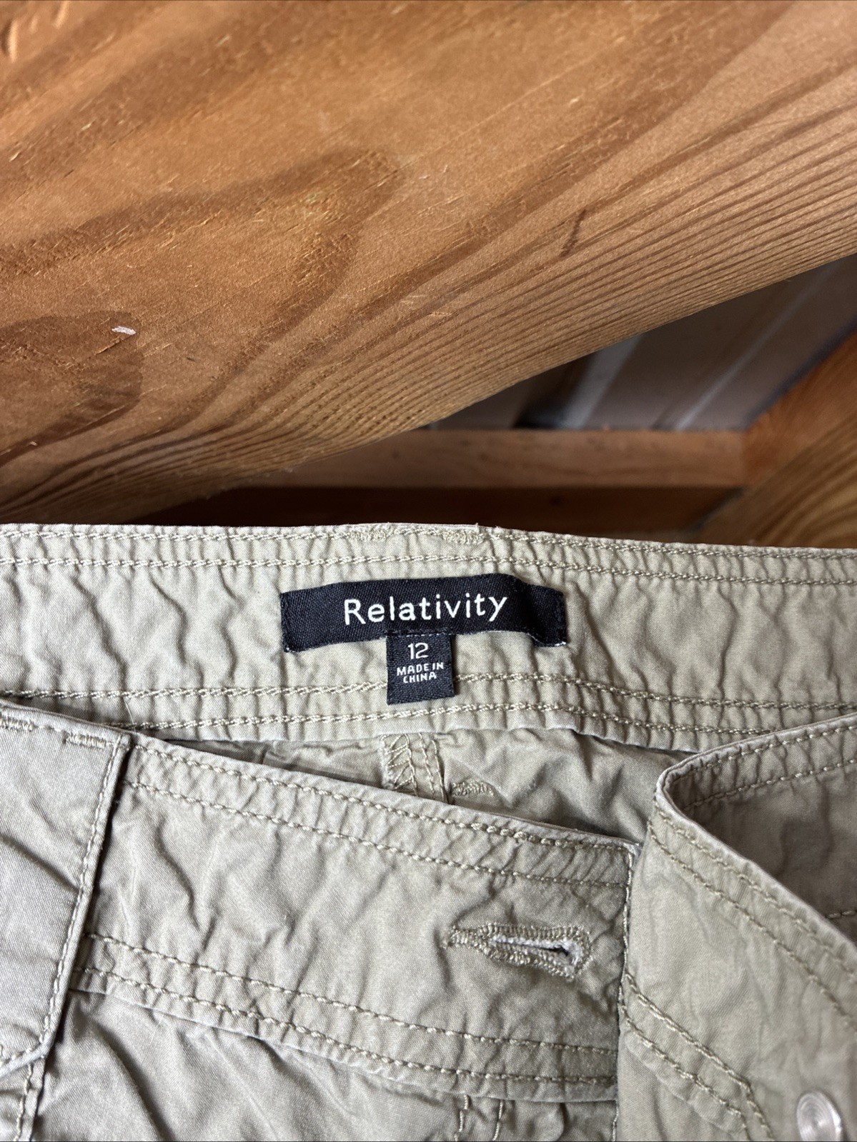 Lot 3 Capris Pants Gloria Vanderbilt 12 St John’s Bay 12p Relativity 12 Petite