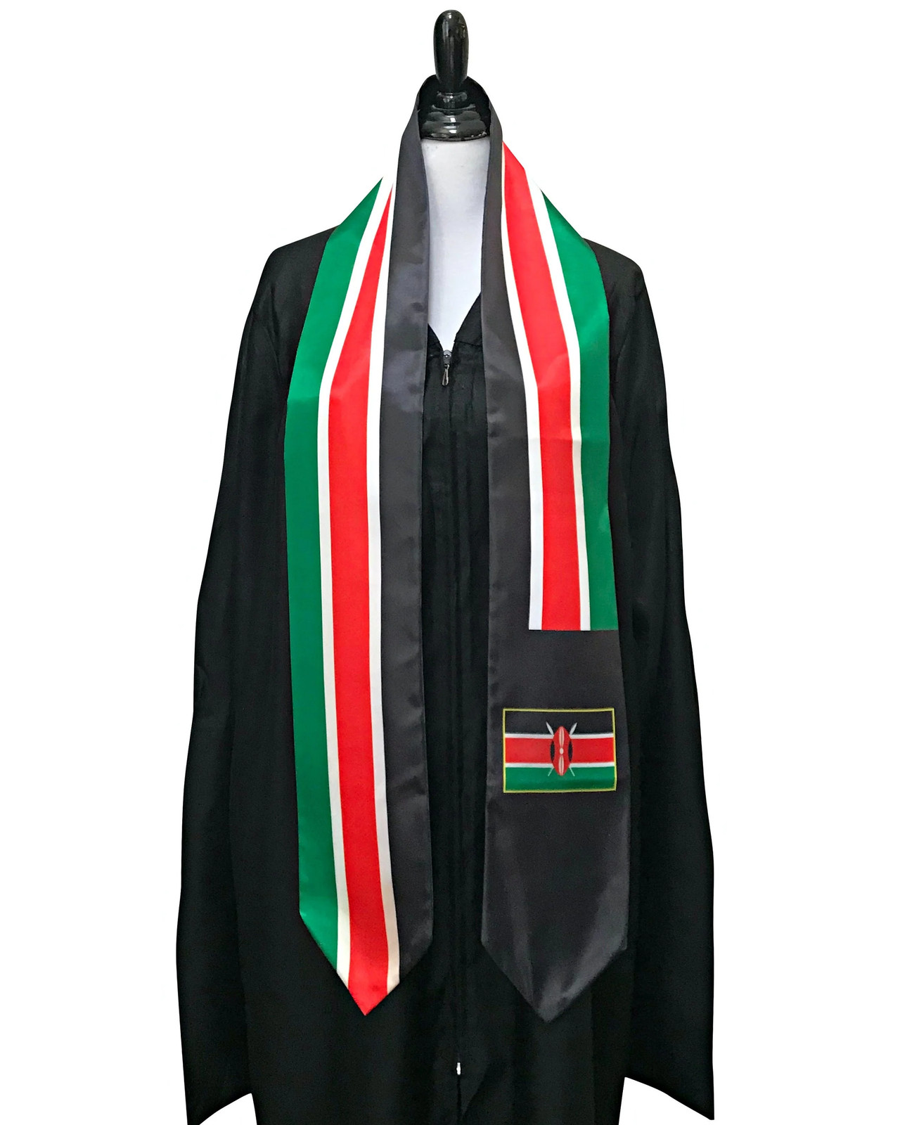 Kenya Flag Graduation Stole