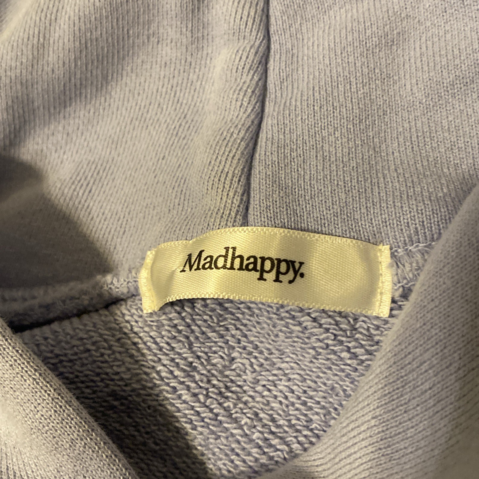 Madhappy Women’s Elevated Streetwear Hoodie XS Lilac Gender Neutral Sweatshirt