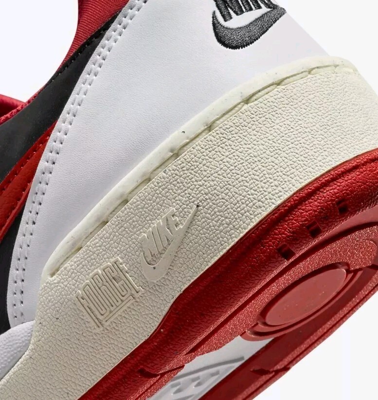 NEW Men’s (CHOOSE SZ) NIKE Full Force Low – RED -WHITE FB1362-102 Basketball 🏀