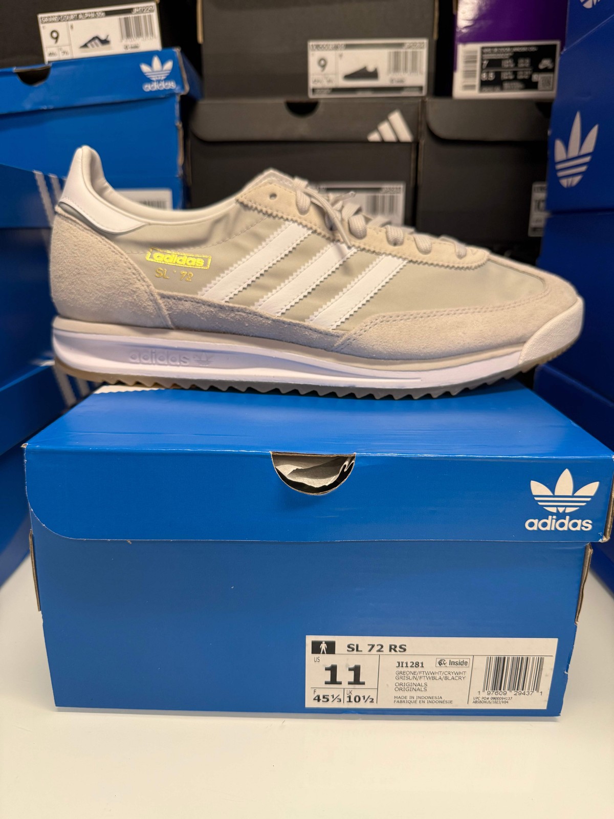 Adidas Men’s SL 72 RS Grey One Cloud White JI1281
