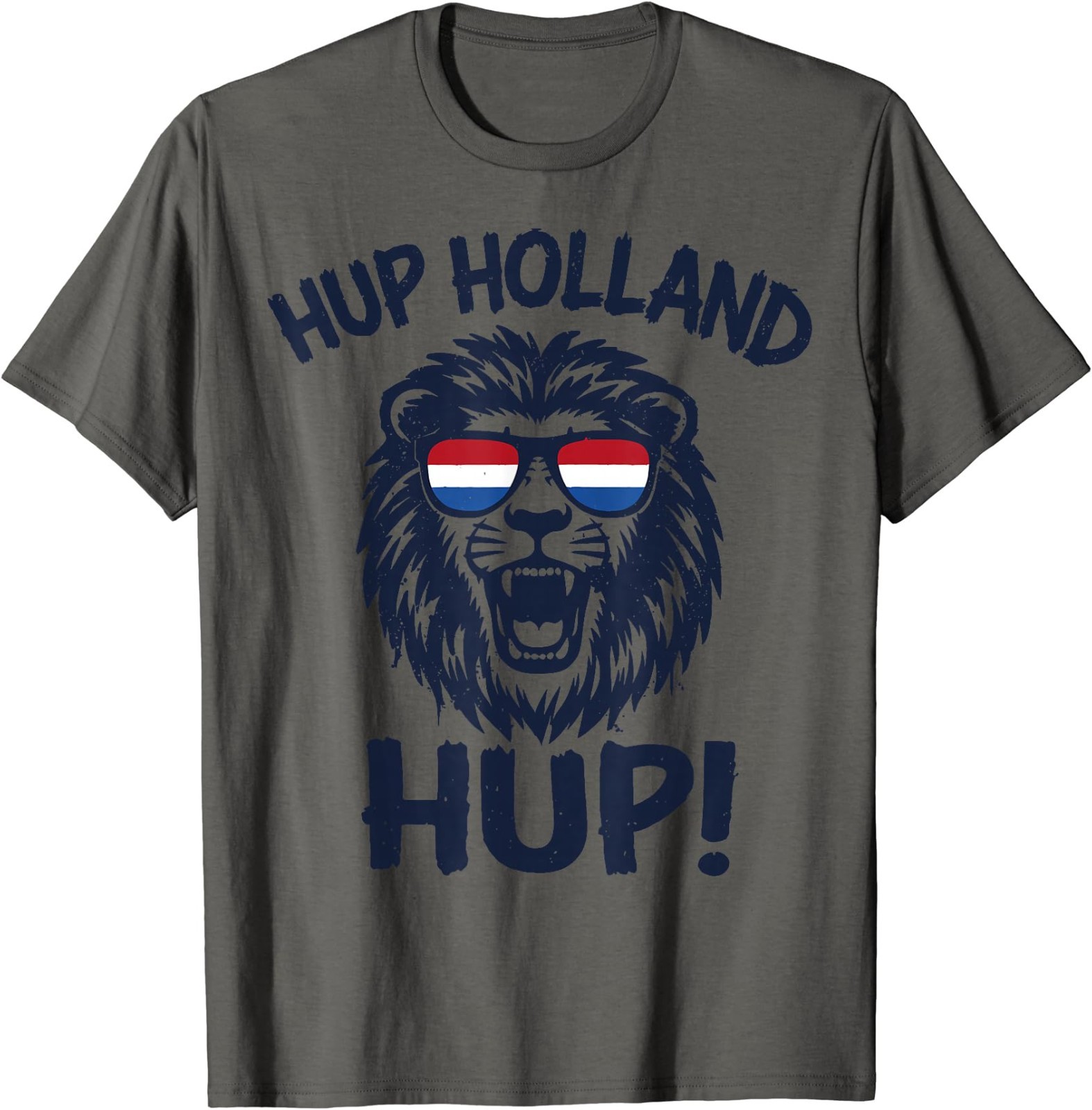 Hup Holland, Netherlands Flag Lion, Nederland Dutch Orange T-Shirt