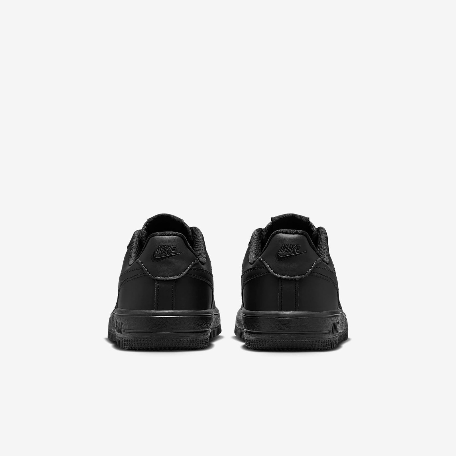 Nike Force 1 Low Little Kids’ Shoes (Black/Black/Black/Black) Size 3 – Black/Bla