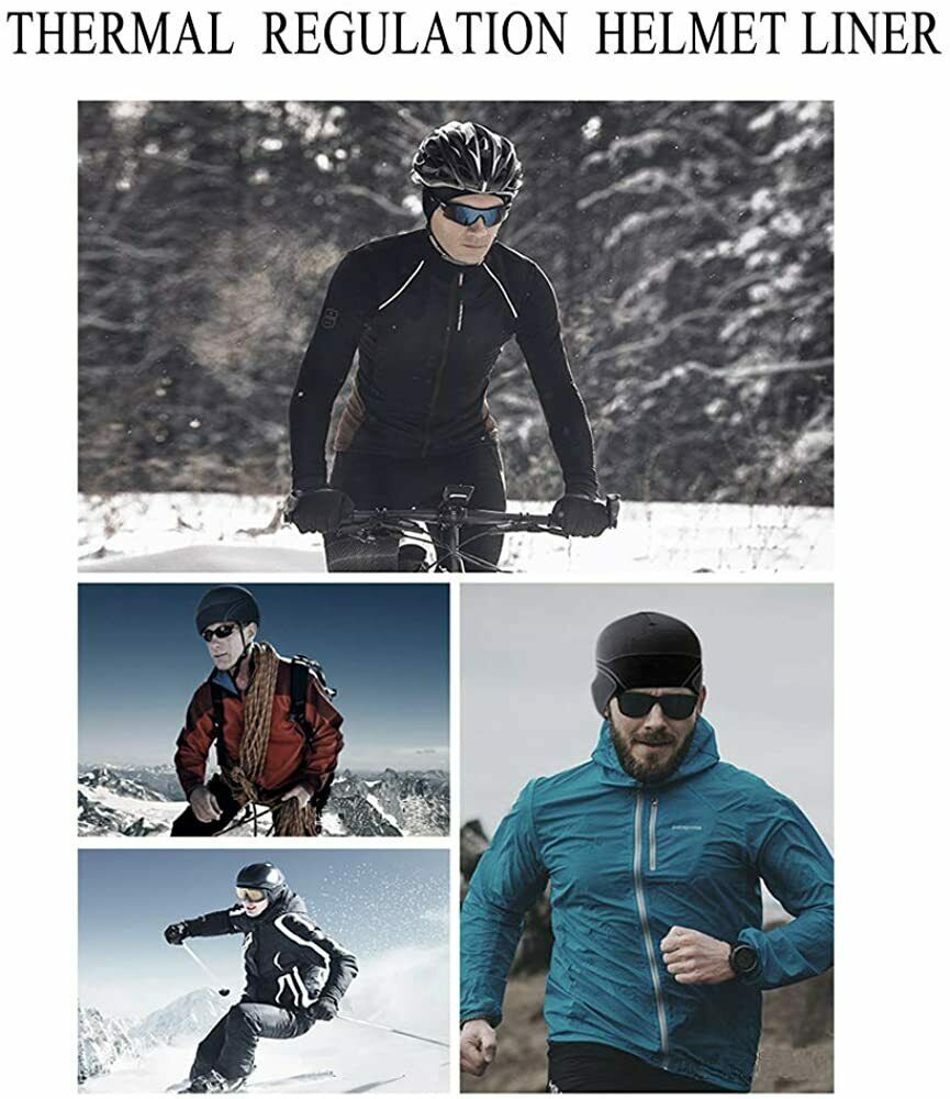 Men Summer Cooling Dome Skull Cap Biker Motorcycle Head Wrap Headband Beanie Hat