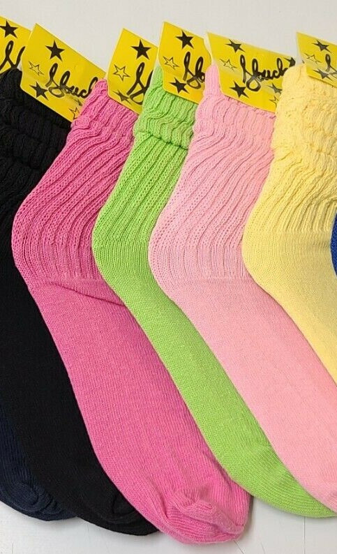 KARAUSA SLOUCH SOCKS MIXED 36pairs Choices x $1.35 MADE IN USA KNEE HIGH 25C