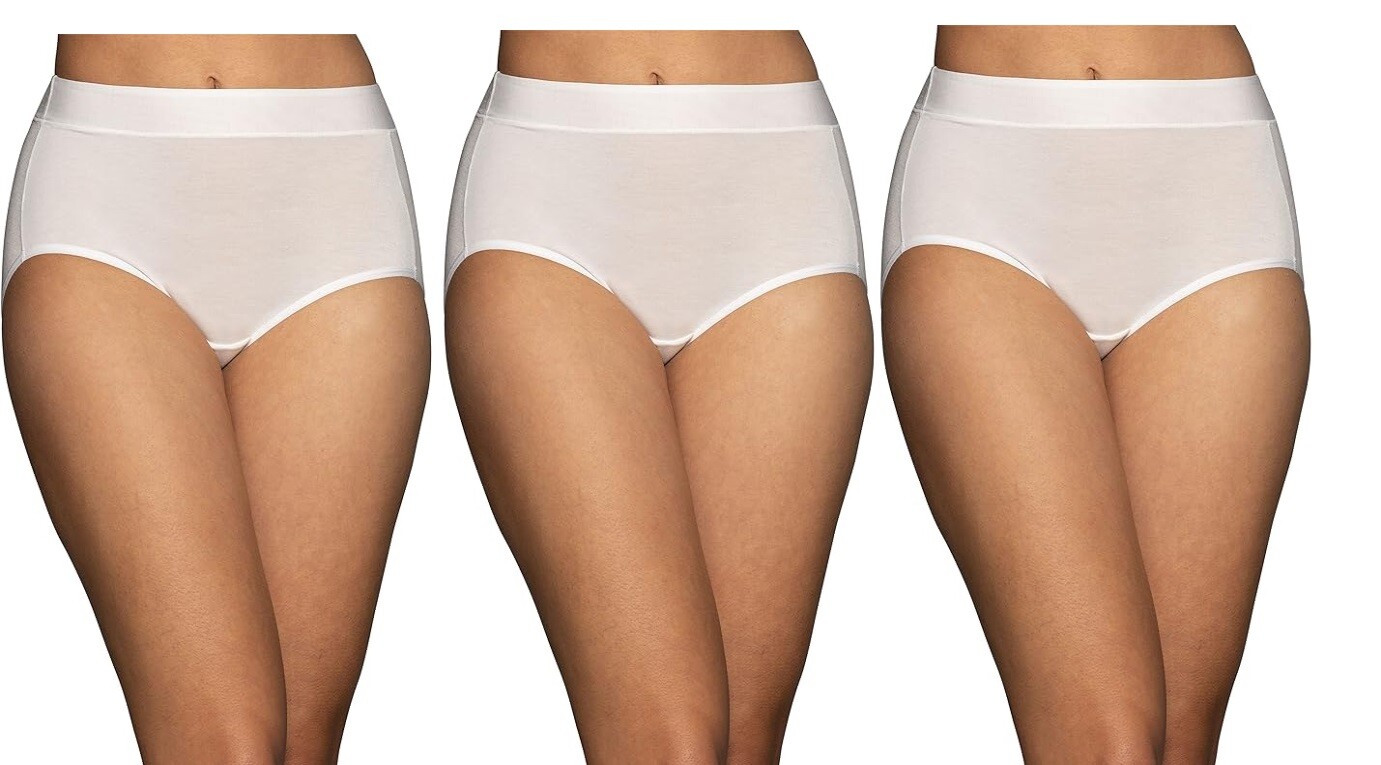 3 Pairs Vanity Fair Women’s Beyond Comfort Brief Modal 13251