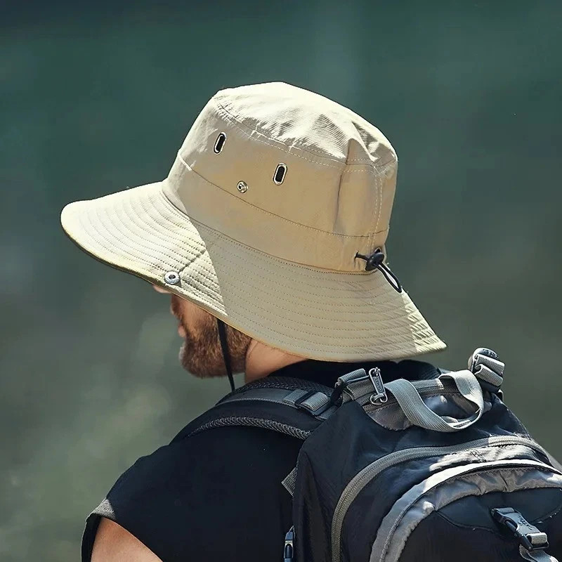 UV Protective Sun Hat- Breathable Wide Brim for Men/Women,Summer Fishing&Camping