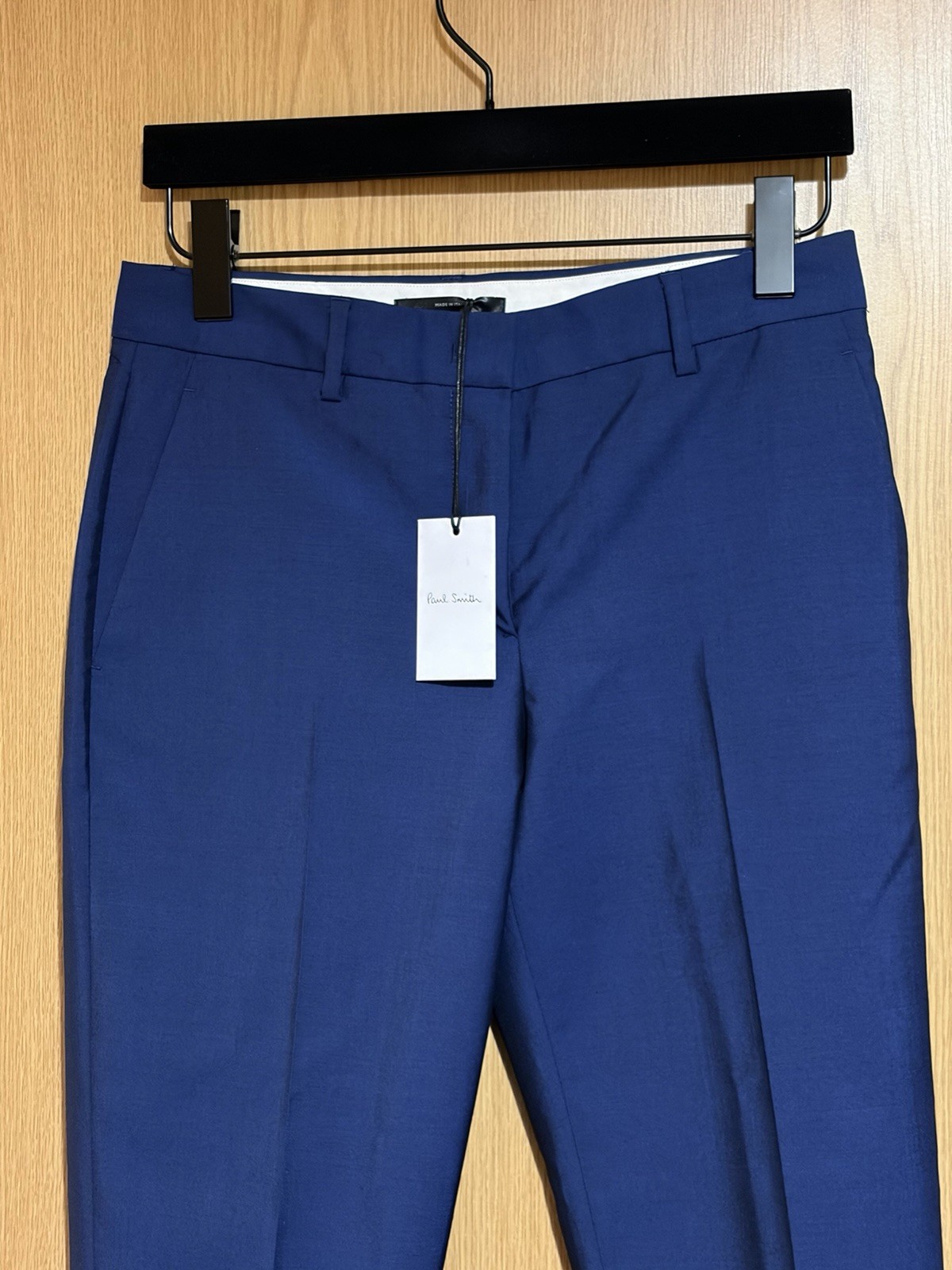 Paul Smith Women’s Suit Trousers Size IT 40 Tapered Wool And Mohair BNWT