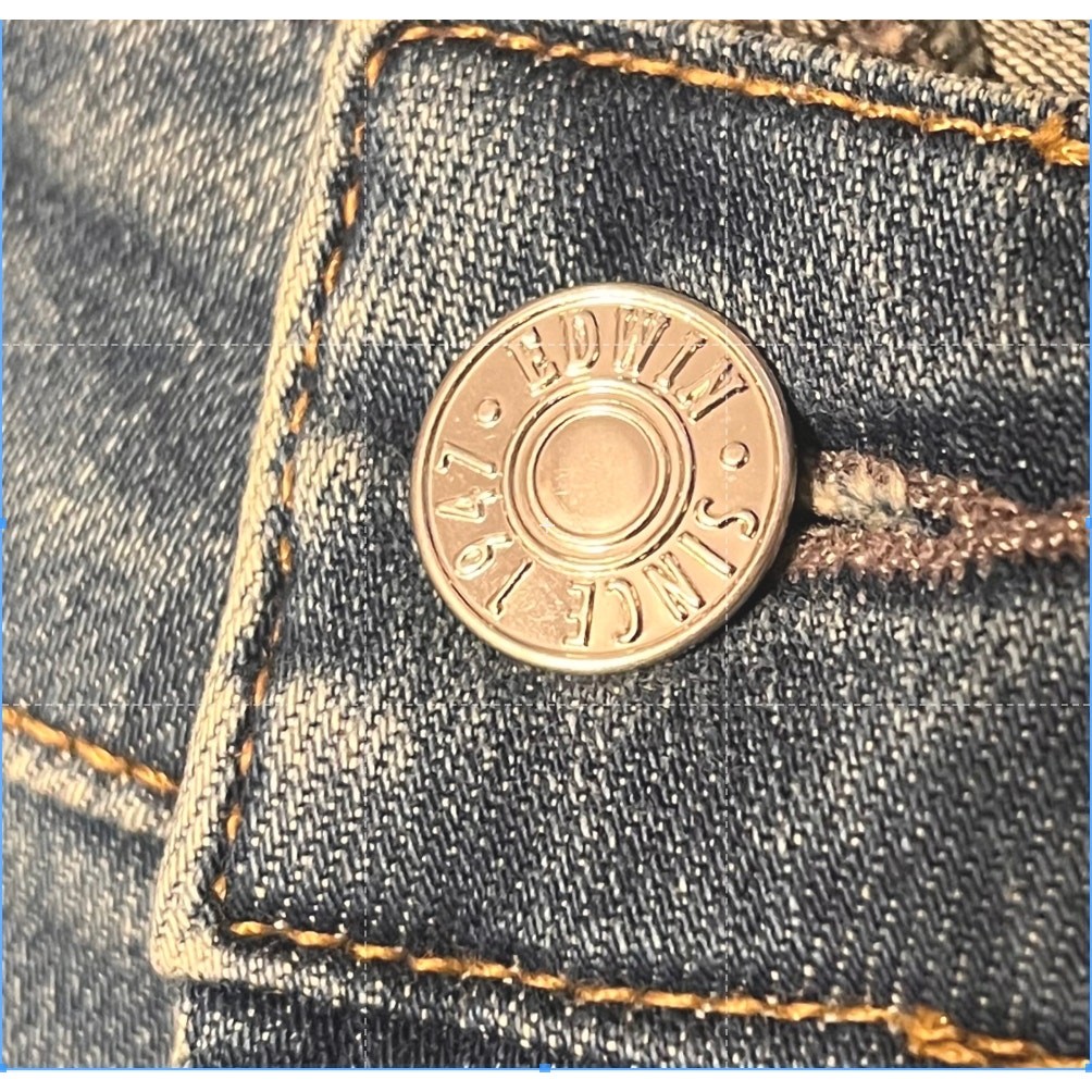 EDWIN USA Lark Mid Rise Bootcut Jeans Flashback Wash Women’s Y2K – Size 25 NWT