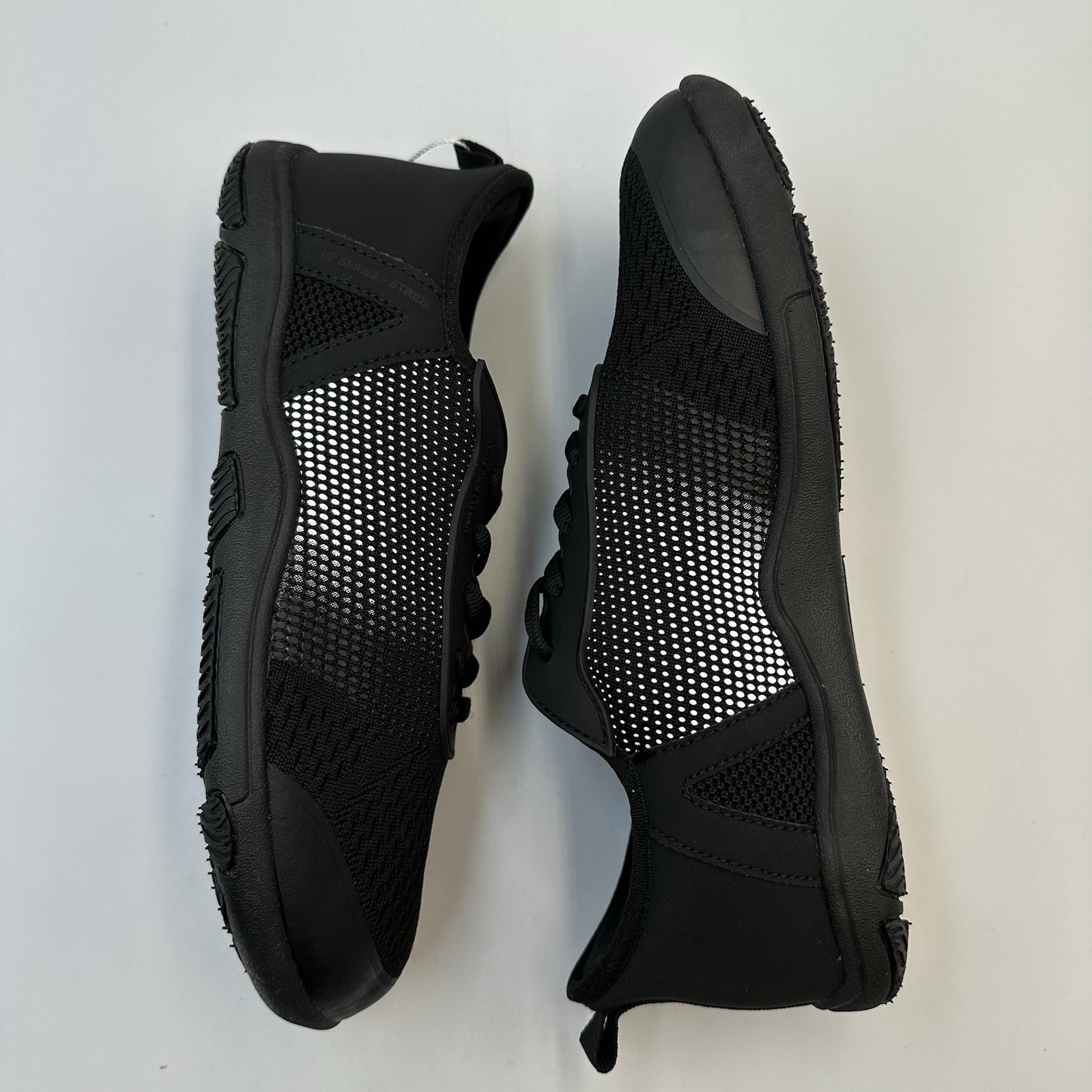 Hike HF Stride Sneaker Barefoot Black White Lace Up 3 Sizes Available Nature