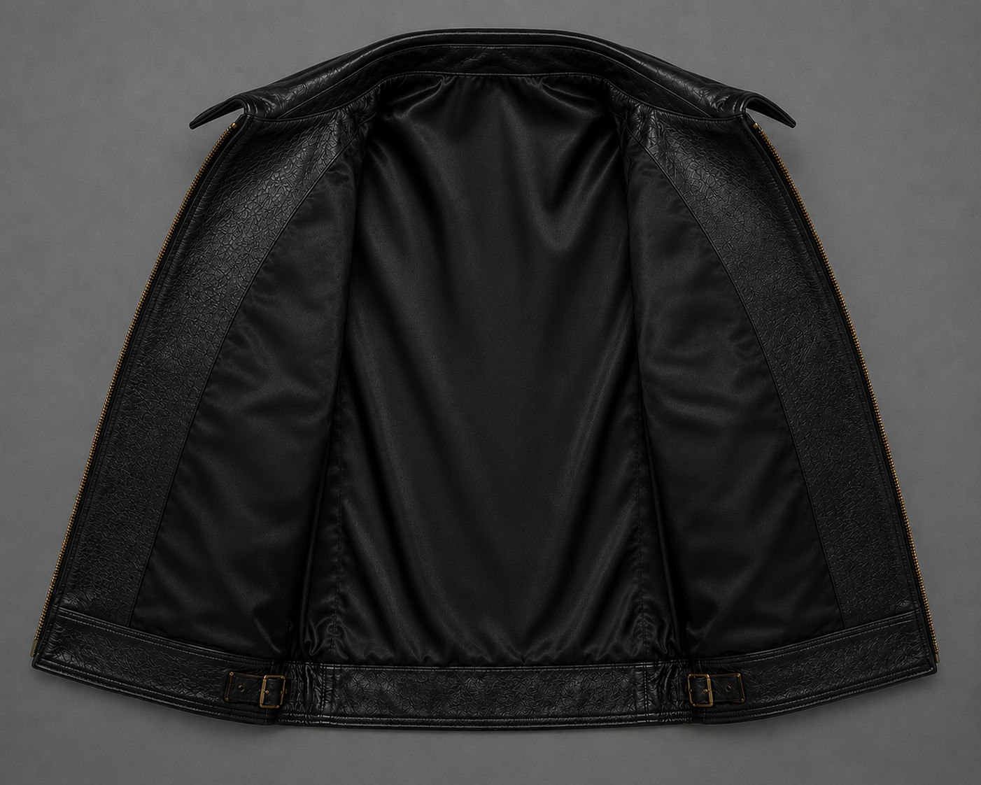 Men’s Genuine Cowhide Leather Jacket – Western Cowboy – Fashion Biker Coat