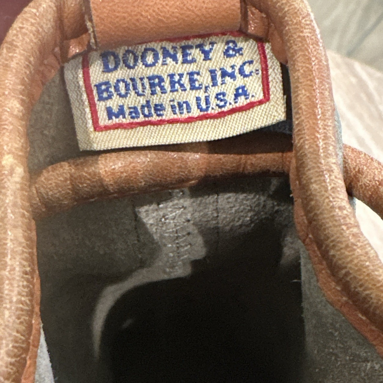 Dooney & Bourke Vintage Pebbled Taupe Drawstring Bucket Bag Detachable Strap