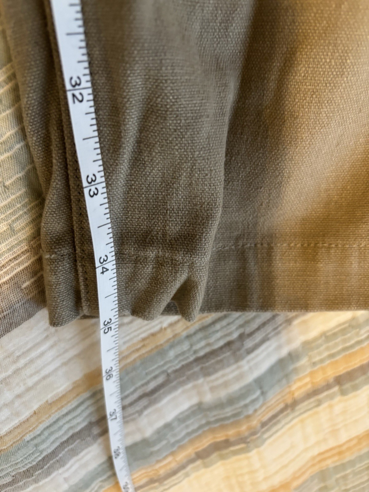 Taylor Stitch Boss Duck Pants Workwear Canvas Mens 35×34 Heritage Rugged