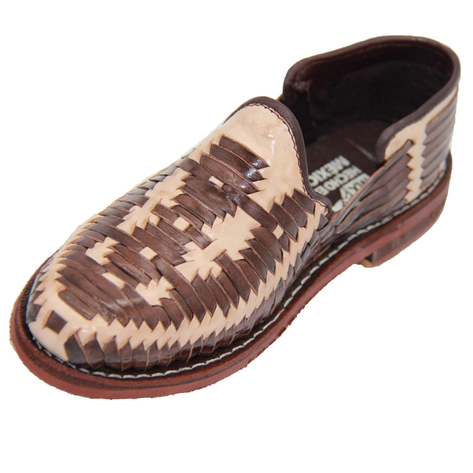 Men’s Leather Authentic Mexican Huarache Sandal Closed Toe