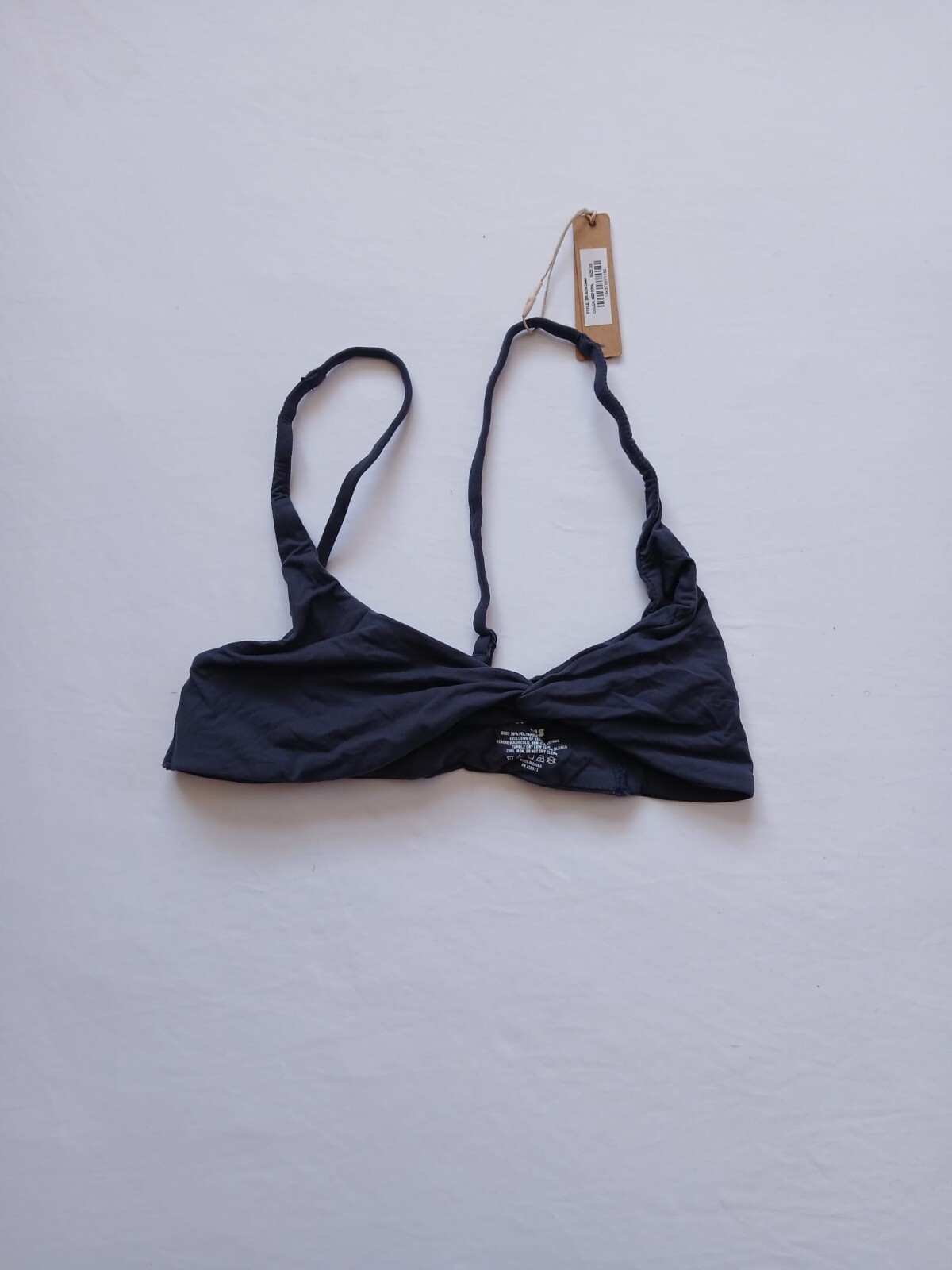 Skims Fits EveryBody Bikini Top Color Deep Royal Style BR-SCN-0445 Size XS G56