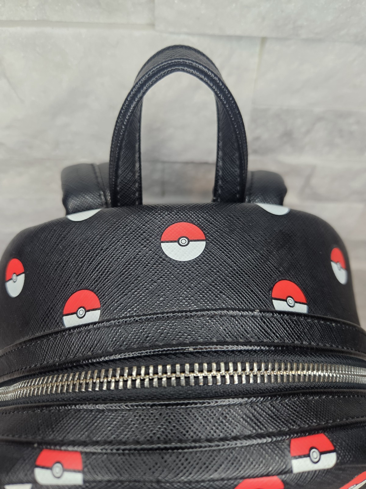 Loungefly Pokémon Poke Ball All Over Mini Backpack Bag Anime 90’s